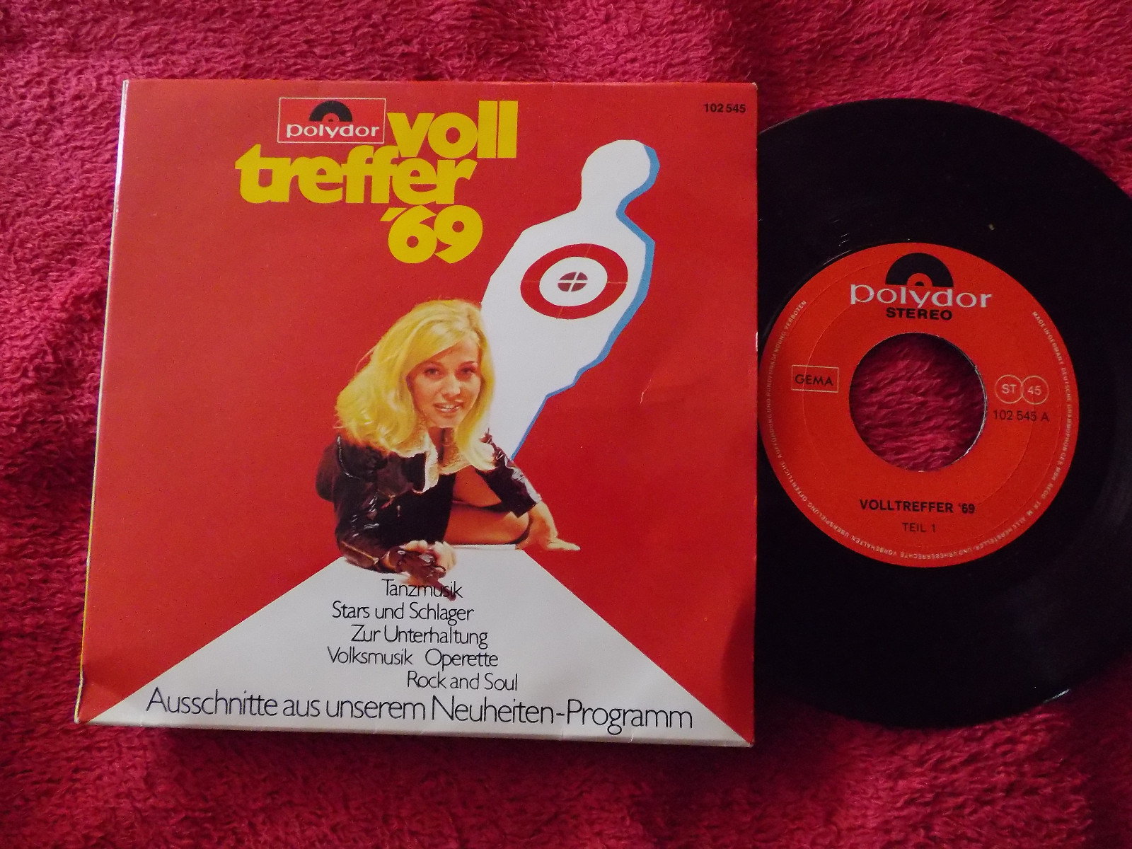 Volltreffer ´69 – Polydor Records, Werbesingle, 1969