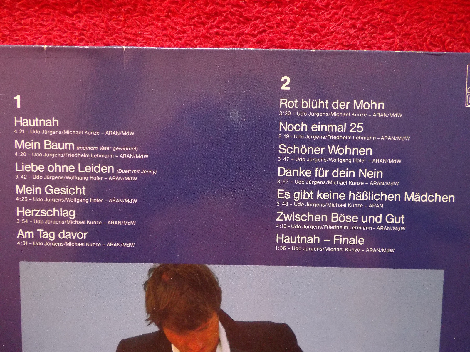 Udo Jürgens – Hautnah | Ariola Records 206 500 | LP, Bild 4