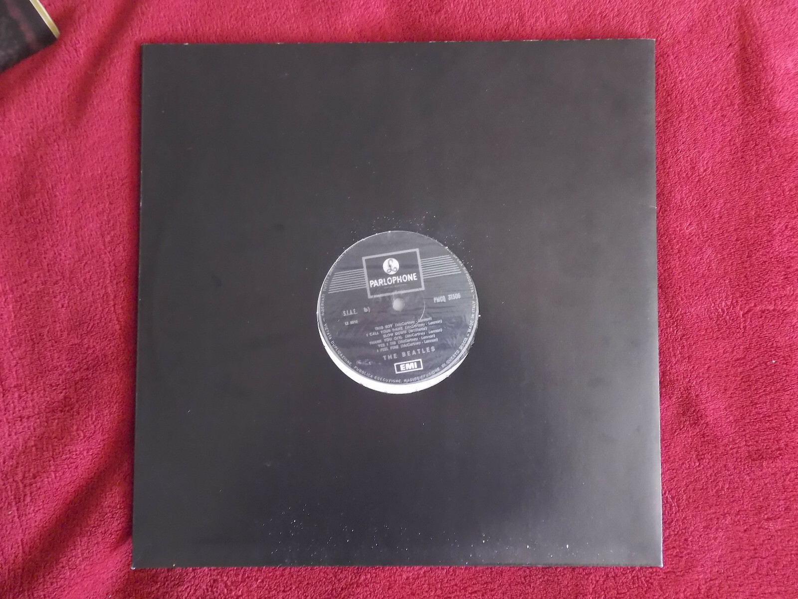 The Beatles – In Italy | Parlophone / EMI Records, PMCQ 31506