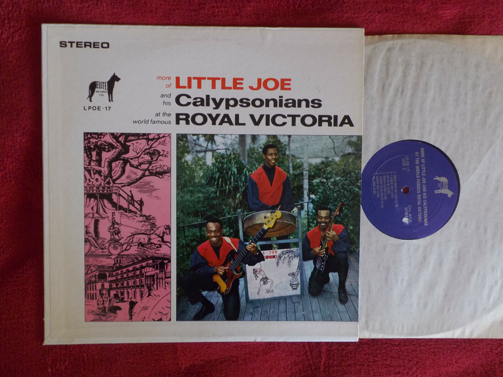 Little Joe & his Calypsonians – At the Royal Victoria (Elite Records, LP OE-17, Bahamas, 1967)