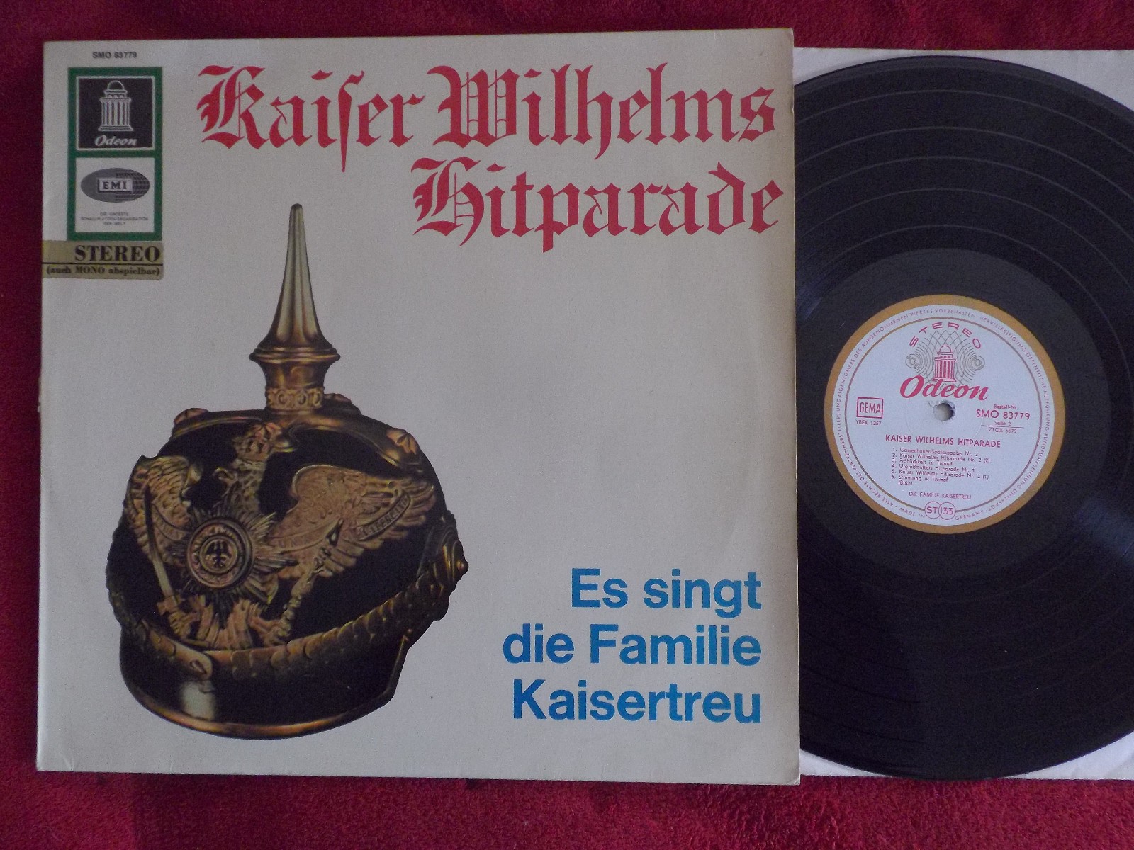Die Familie Kaisertreu – Kaiser Wilhelms Hitparade | Odeon LP