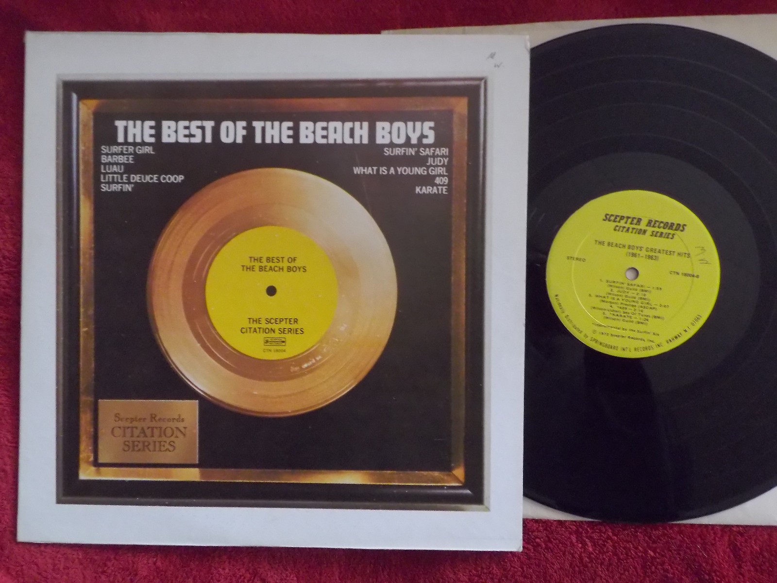 The Beach Boys – The best of the Beach Boys | Warner Bros. Records, BS 2938, US 1976, LP