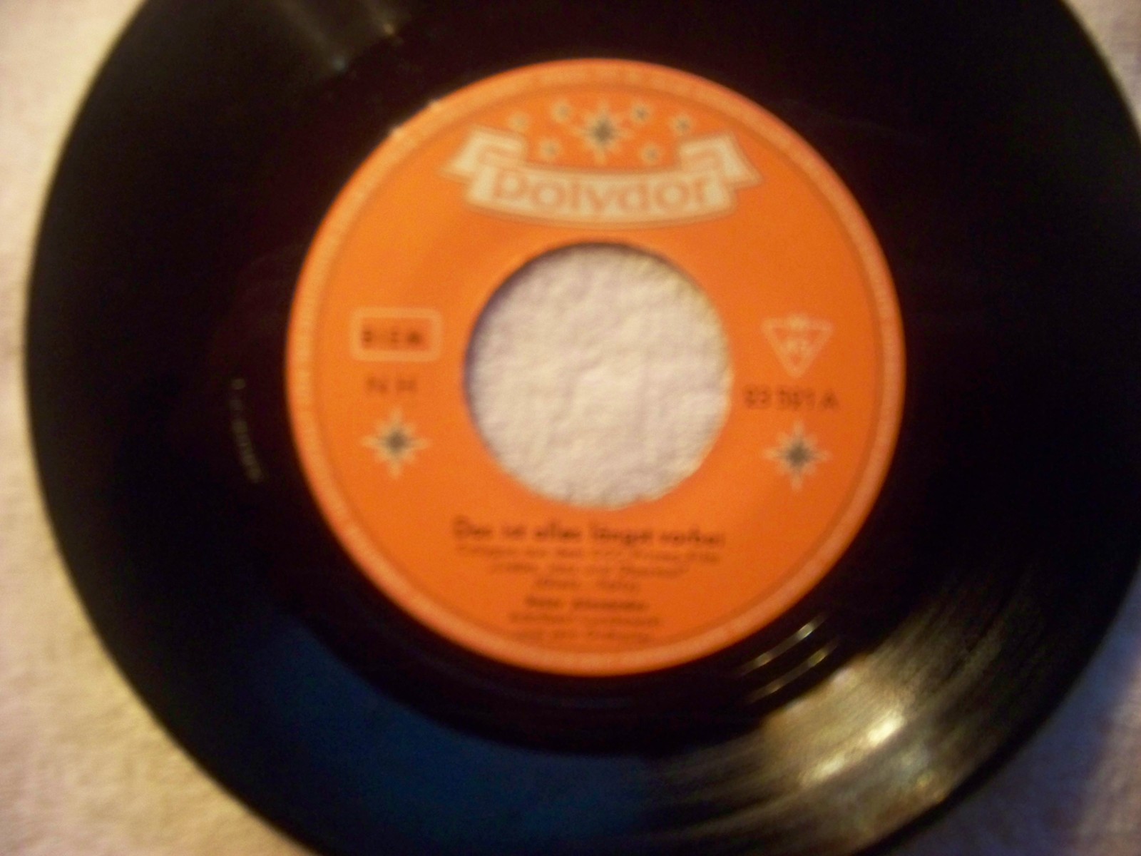 Peter Alexander – Das ist alles längst vorbei / Mamitschka (Polydor, 23 521)