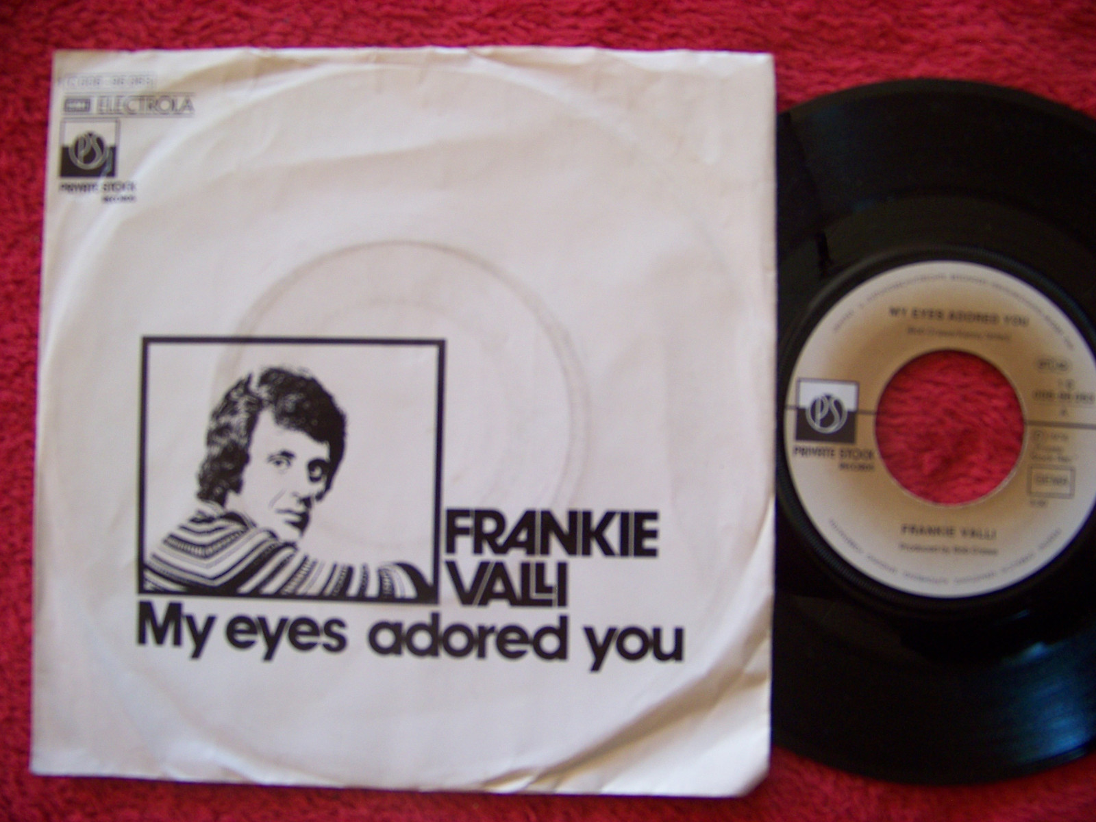 Frankie Valli – My Eyes Adored You / Watch Where You Walk (Single, 1974)