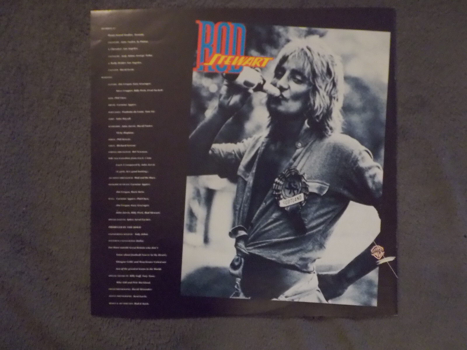 Rod Stewart – Fool loose & fancy free (LP, Warner Bros. Records, Deutschland 1977), Bild 4