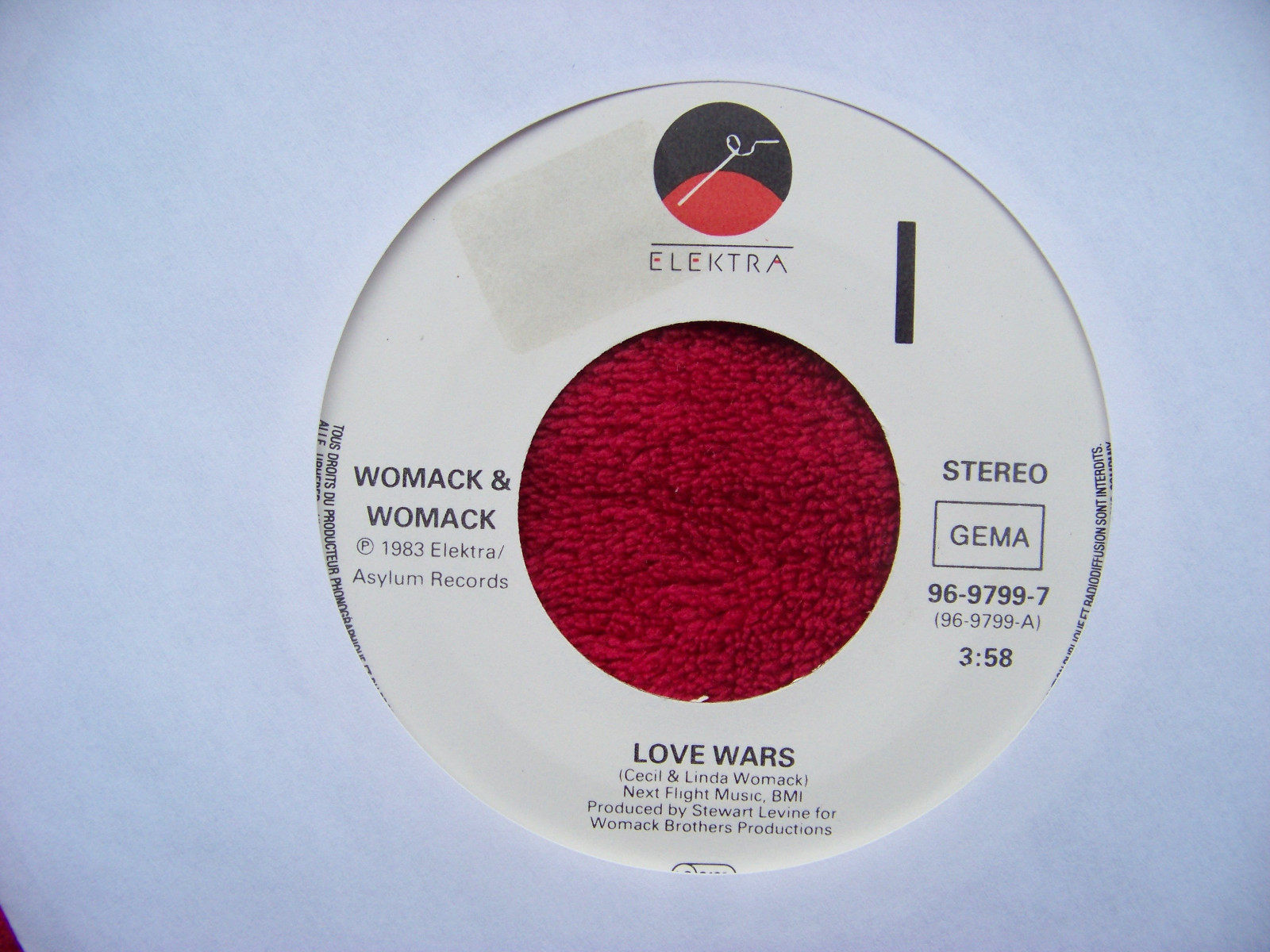 Womack & Womack – Love Wars / Good Times (7-inch Single, 1983)