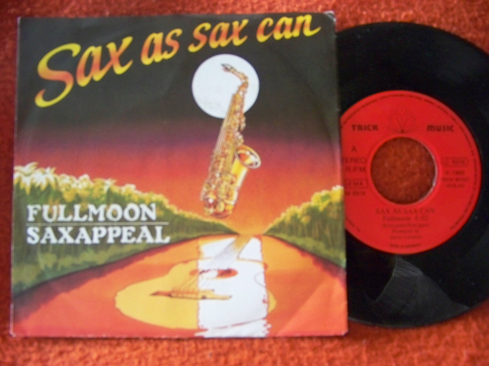 Sax as Sax can – Fullmoon / Saxappeal · 7″-Single