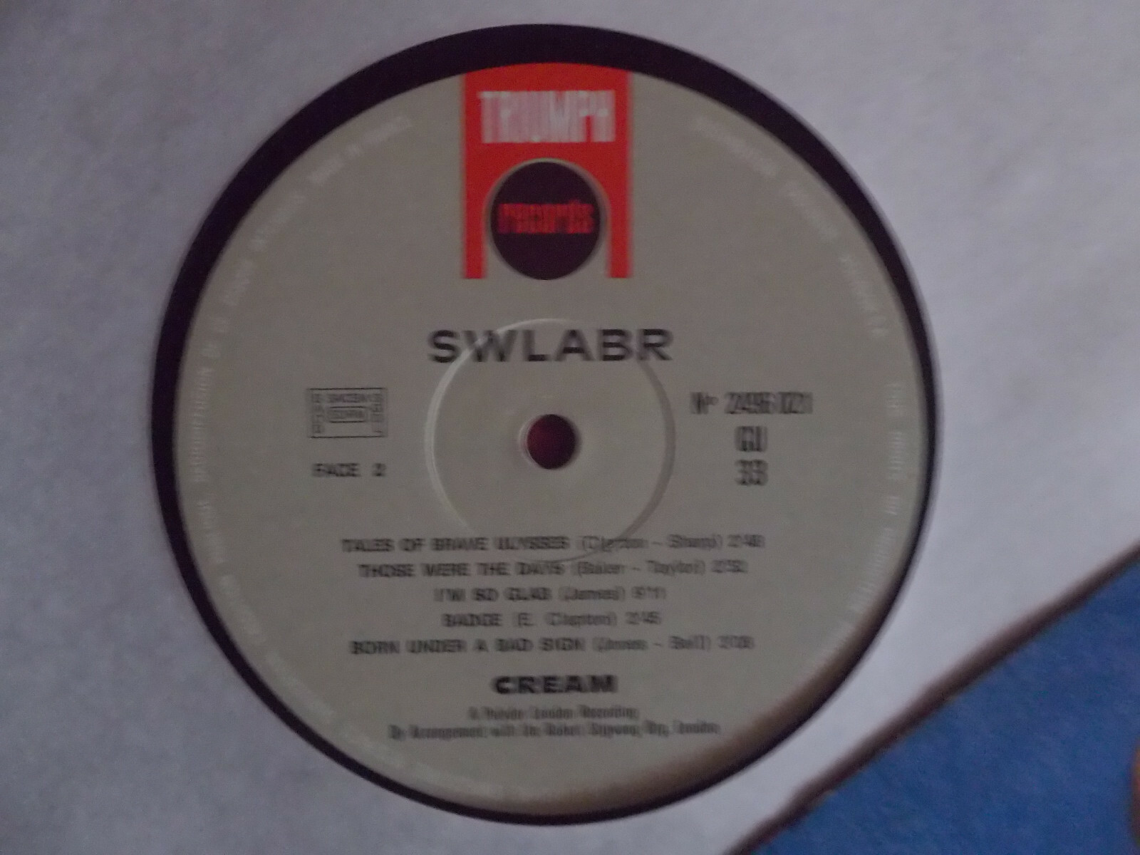 Cream – Swlabr (LP), Bild 2