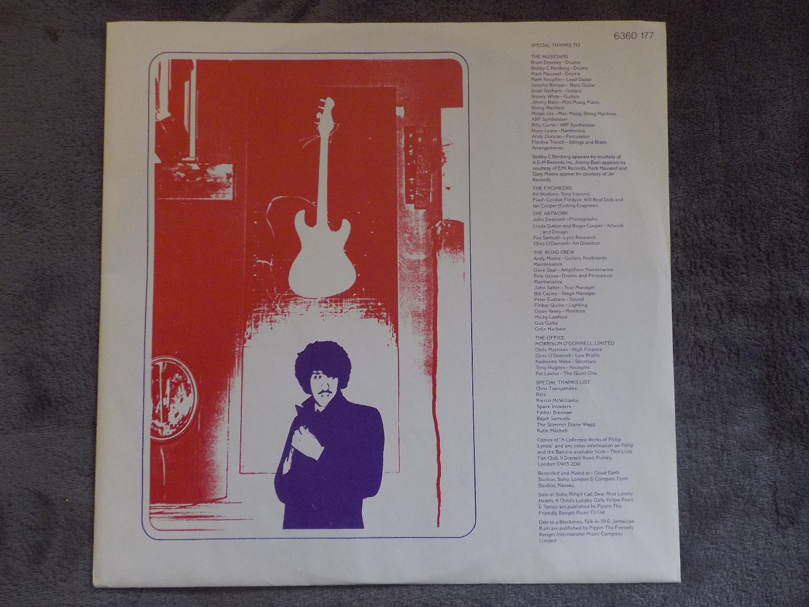 Philip Lynott – Solo in Soho (Vertigo, 1980), Bild 2
