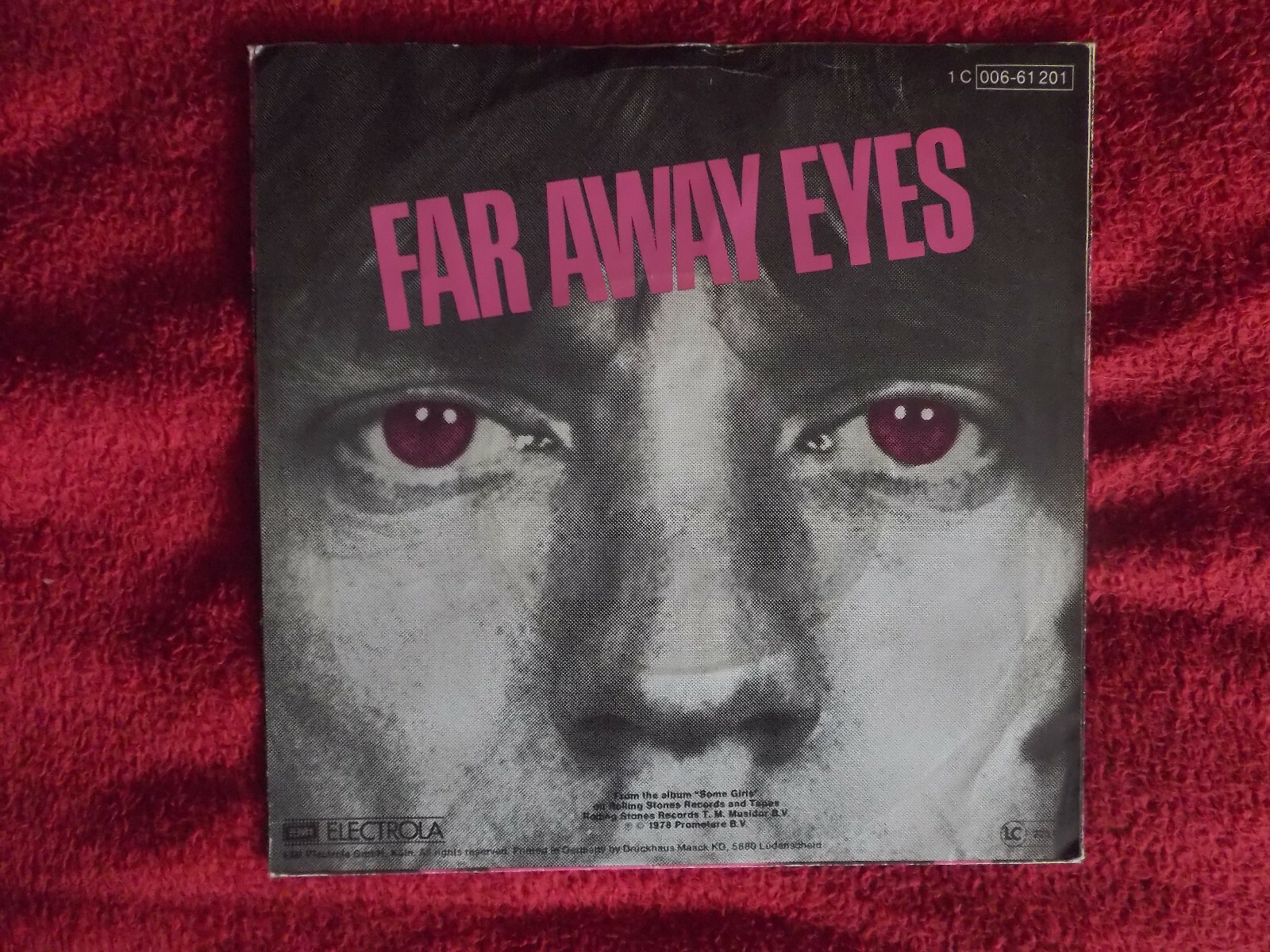 The Rolling Stones – Miss You / Far Away Eyes (7″-Single), Bild 3