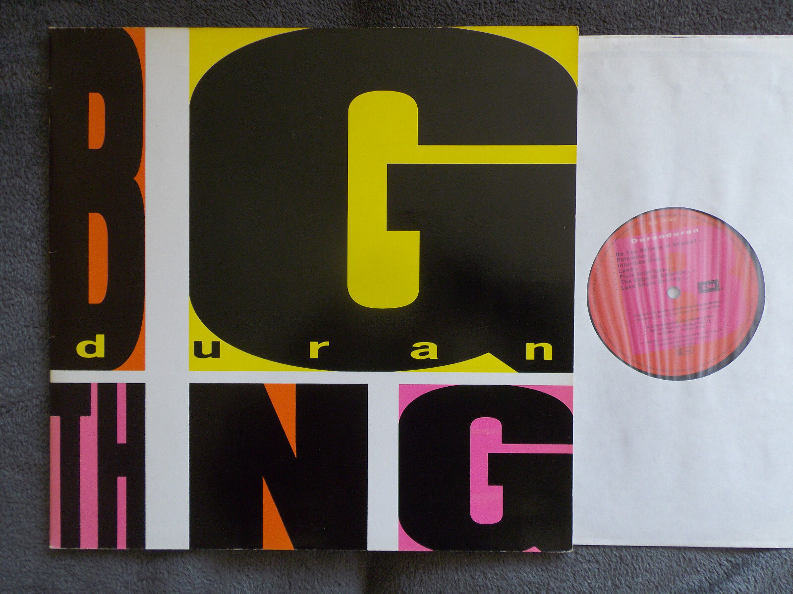 Duran Duran – Big thing | LP, EMI Records, 1988