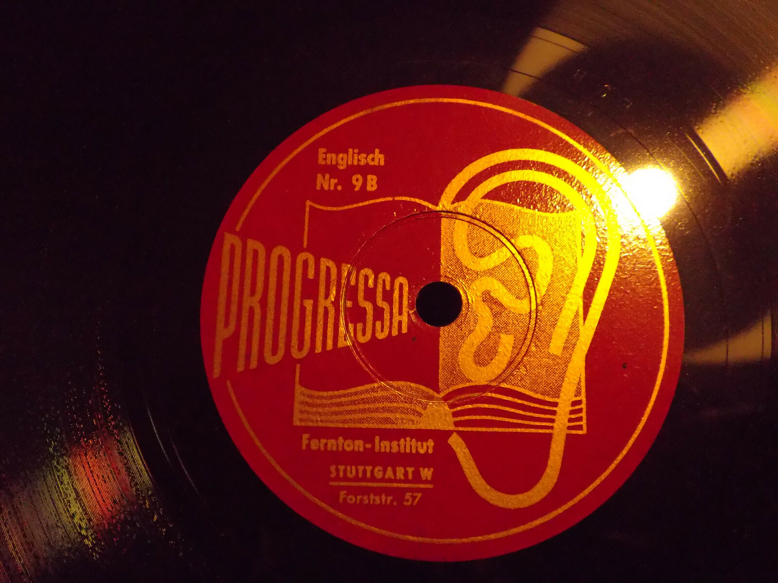 Englisch 8–12 – Fernton-Institut | Progressa Records, Schellack, Bild 5