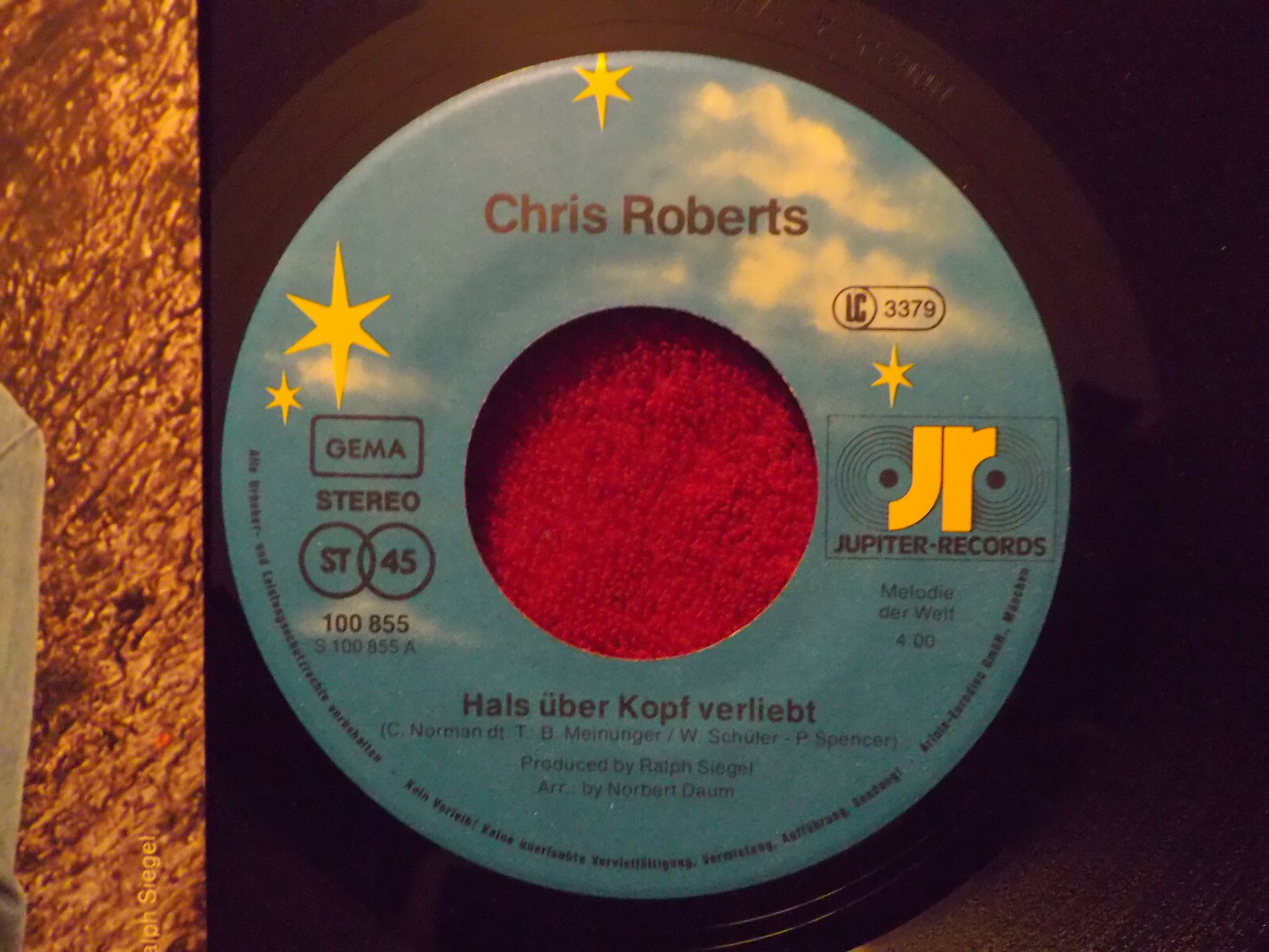 Chris Roberts – Hals über Kopf verliebt / Sausalito (Single), Bild 2