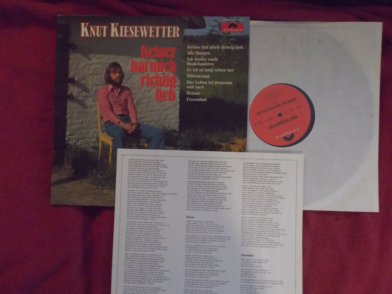 Knut Kiesewetter – Keiner hat mich richtig lieb (Polydor LP, 1974)
