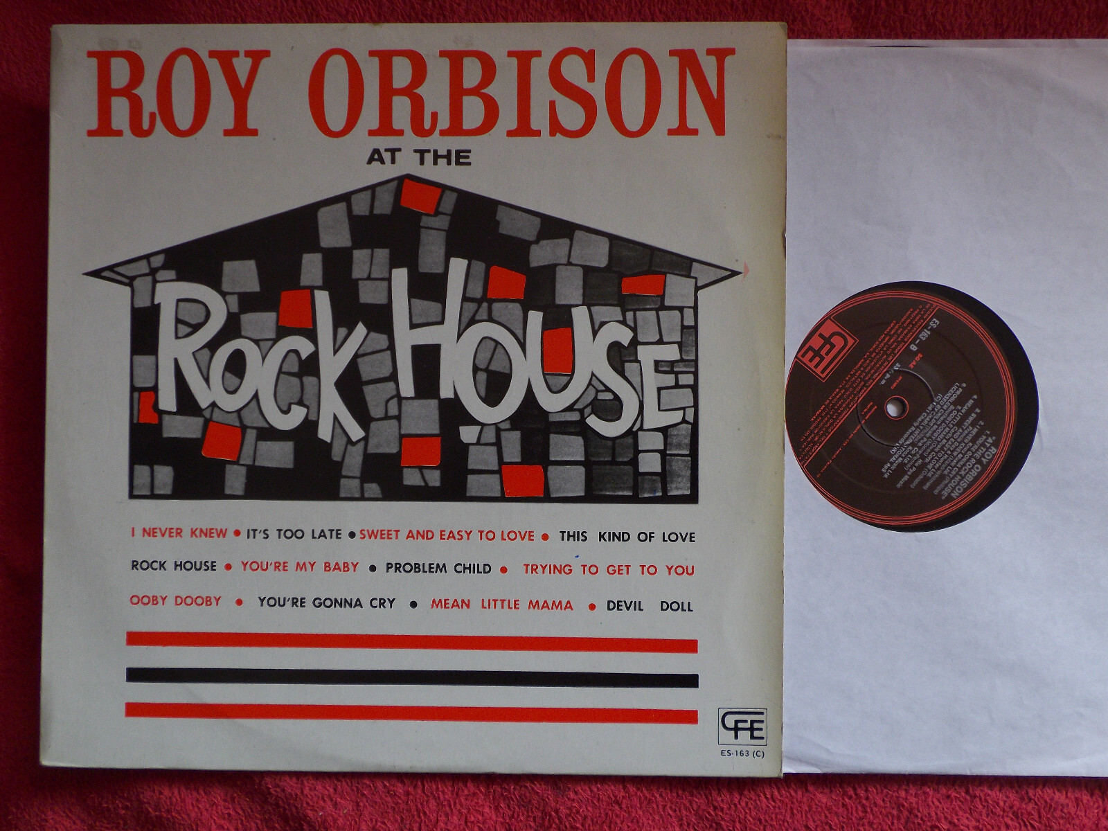 Roy Orbison – Roy Orbison at the Rock House (LP)