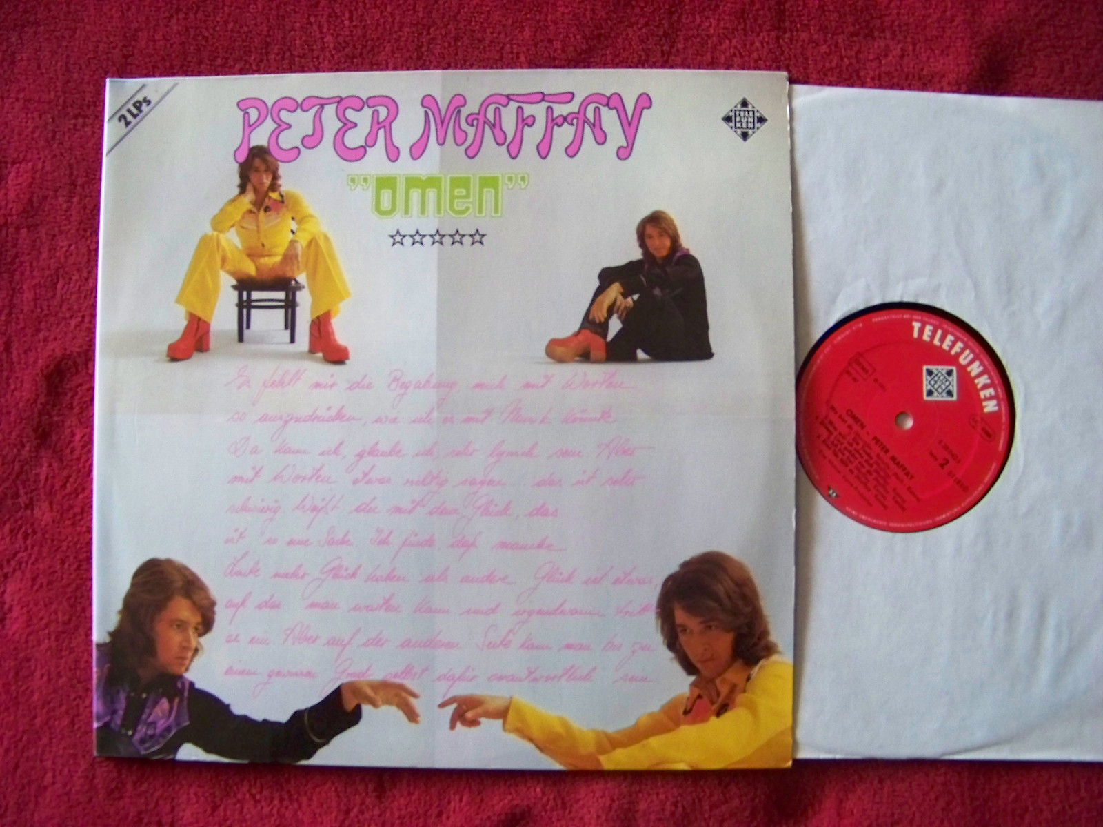 Peter Maffay – Omen (Doppel-LP, Telefunken Records, 1973)