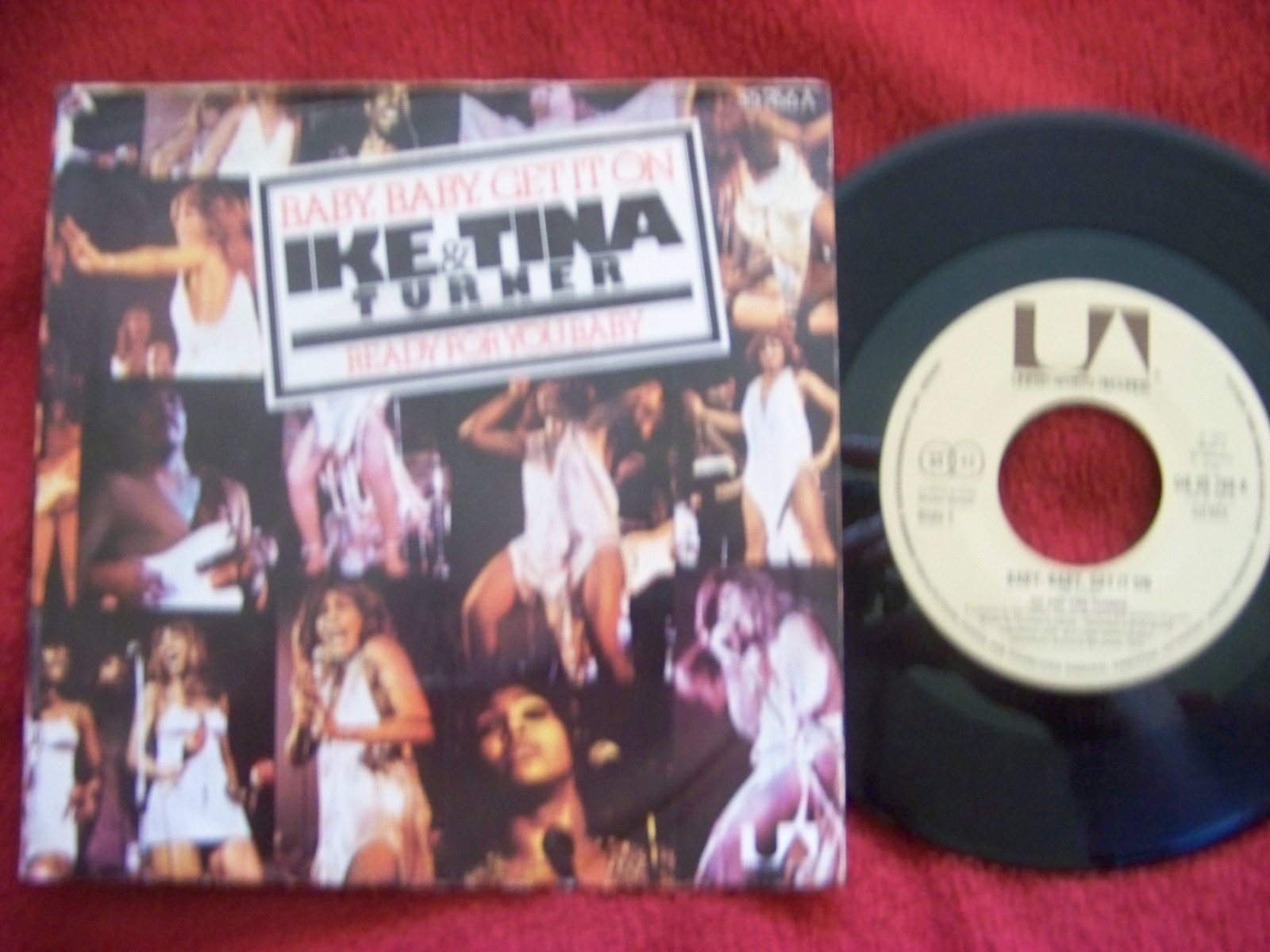 Ike & Tina Turner – Baby, baby, get it on / Ready for you (Single, 1974)