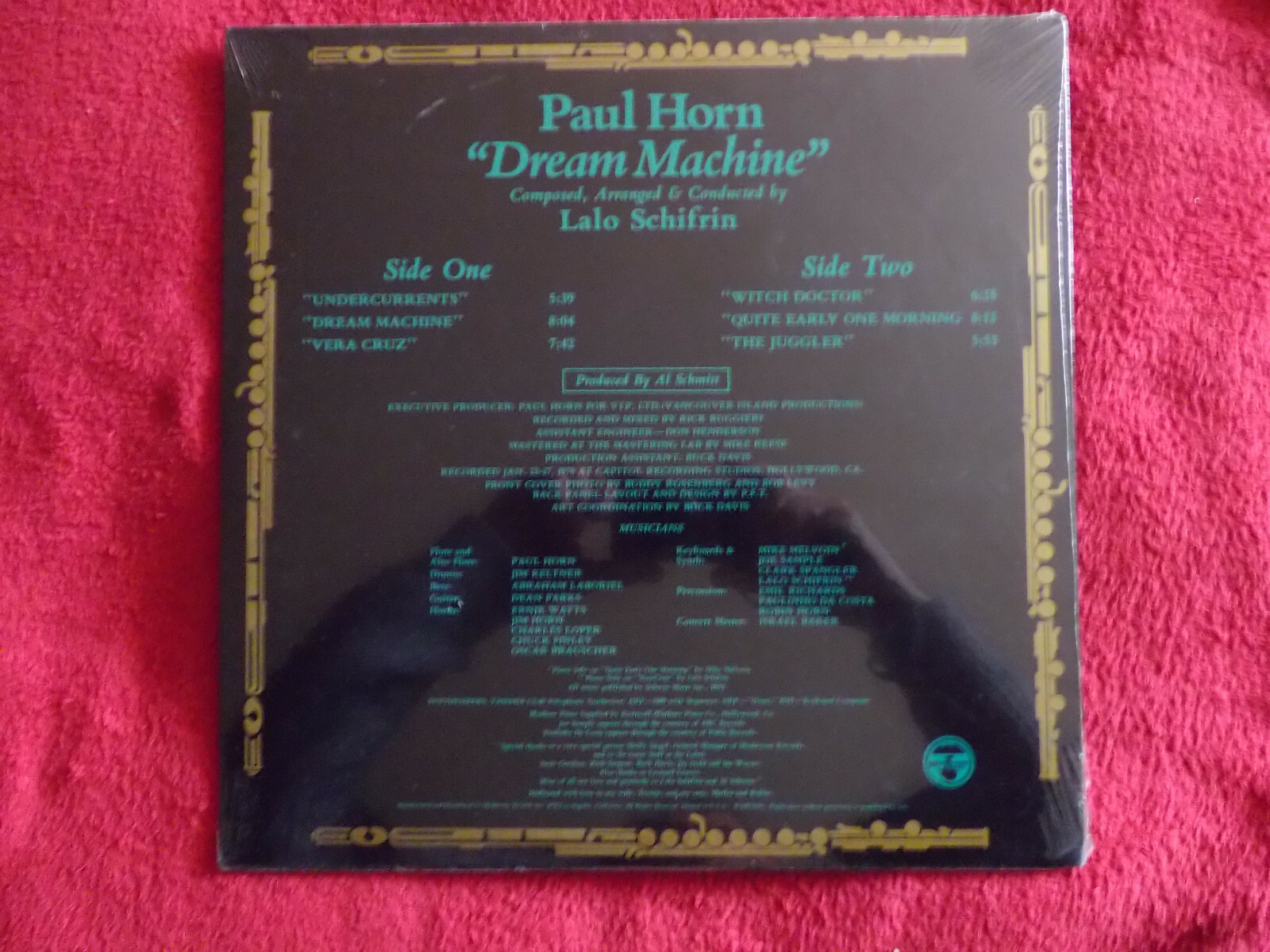 Paul Horn – Dream Machine | LP, Mushroom Records, 1978, Bild 2