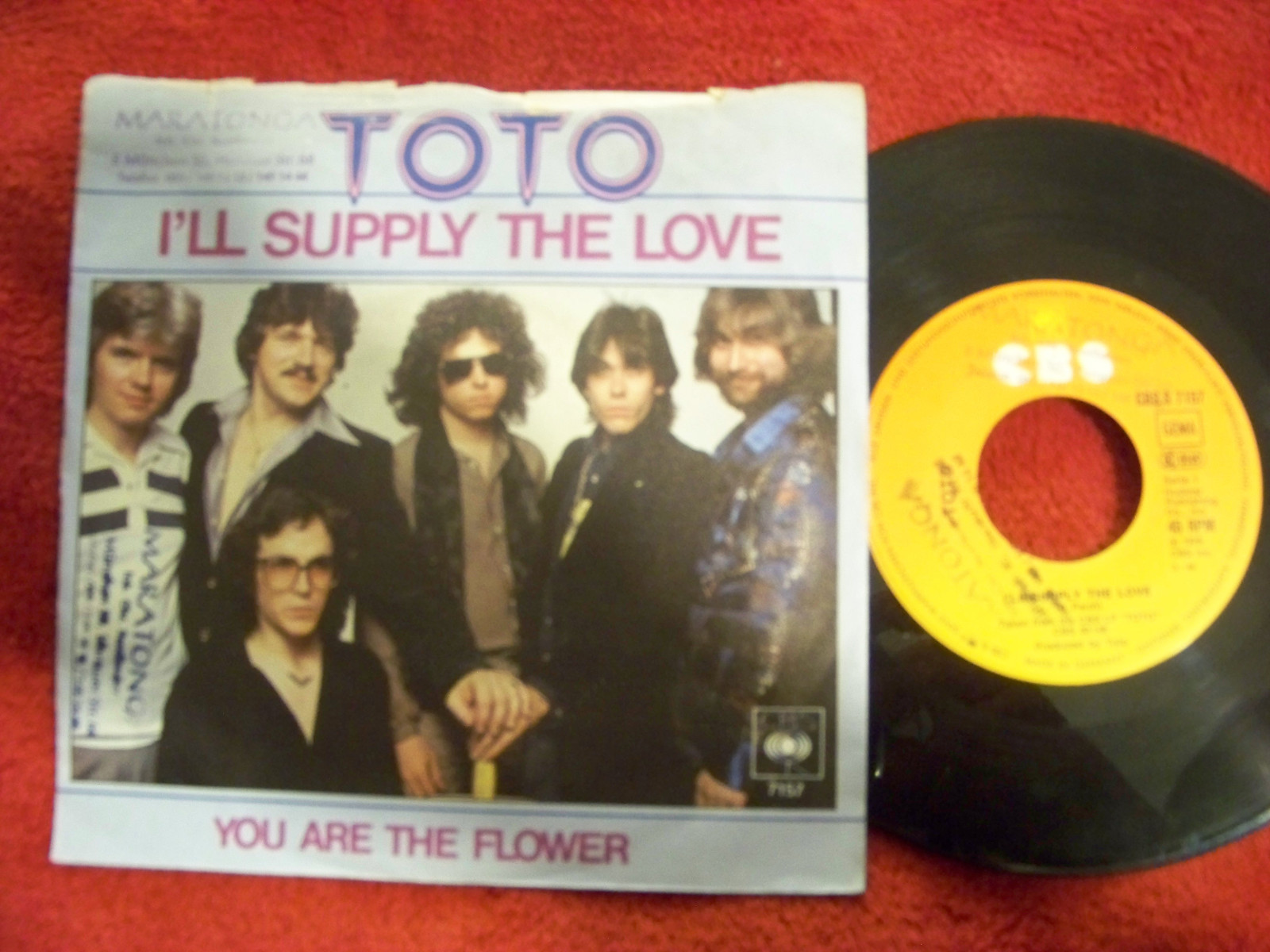 Toto – I´ll supply the love / You are the flower | CBS Records, 1978