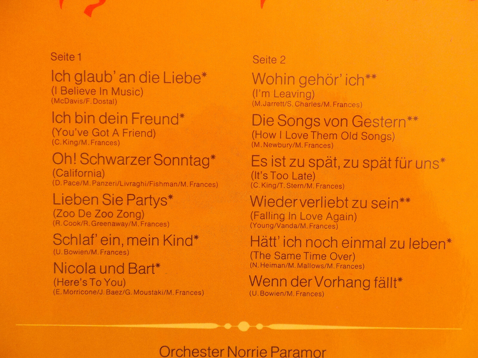 Daliah Lavi – Ich glaub´ an die Liebe | Polydor LP, Bild 5