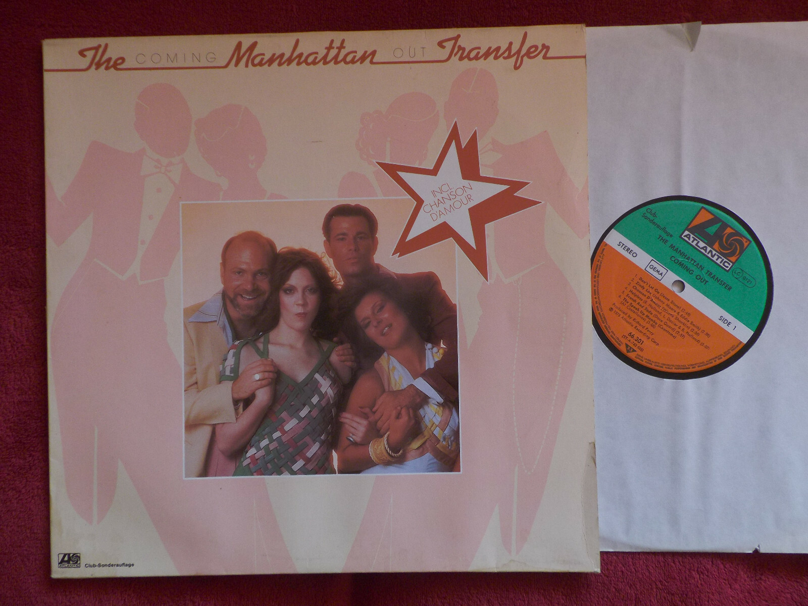 The Manhattan Transfer – Coming Out (Atlantic Records Club-LP, 1976)