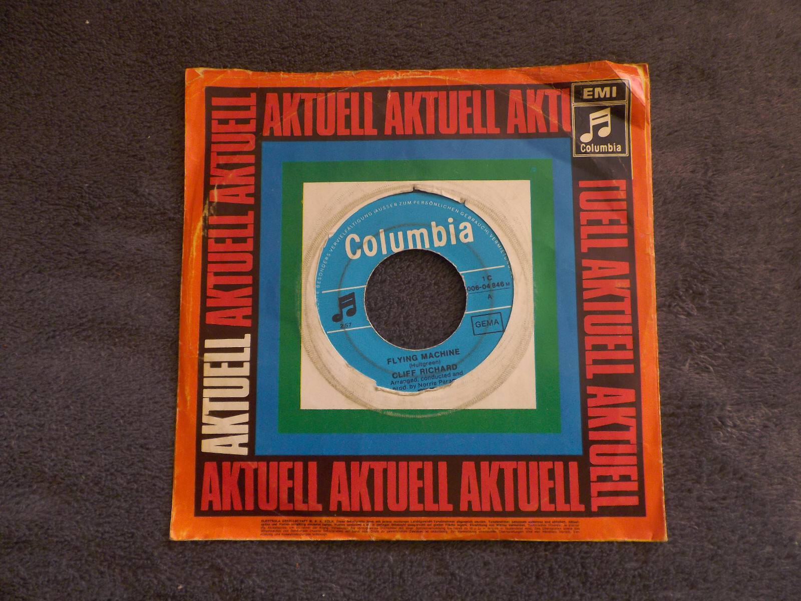Cliff Richard – Lucky Lips / I Wonder (Columbia Records), Bild 6