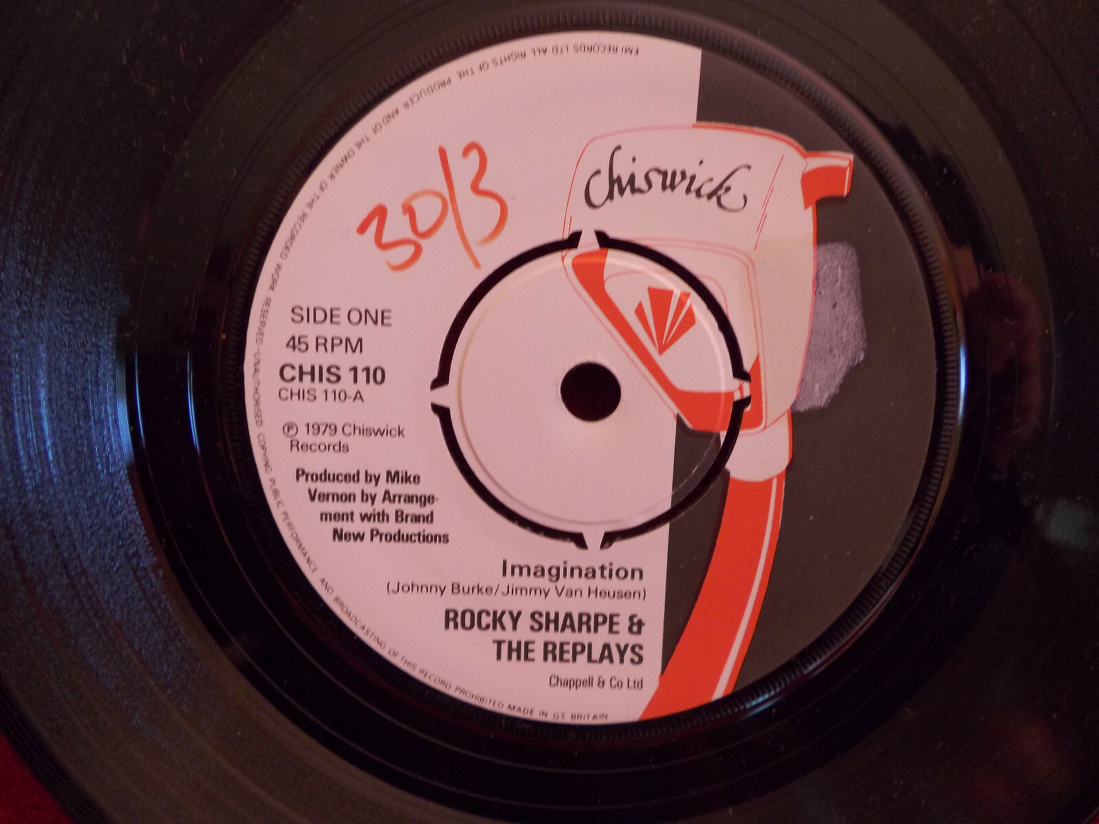 Rocky Sharpe & the Replays – Imagination / Got it made (45er Single)