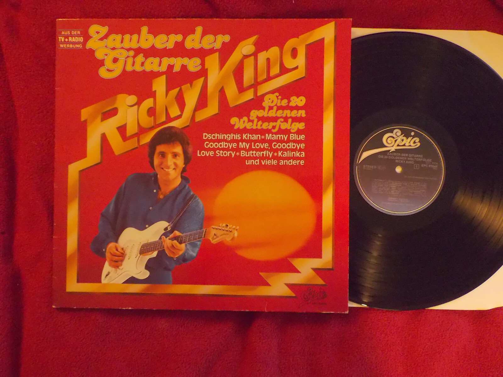 Ricky King – Zauber der Gitarre: Die 20 goldenen Welterfolge (LP, Niederlande, 1979)