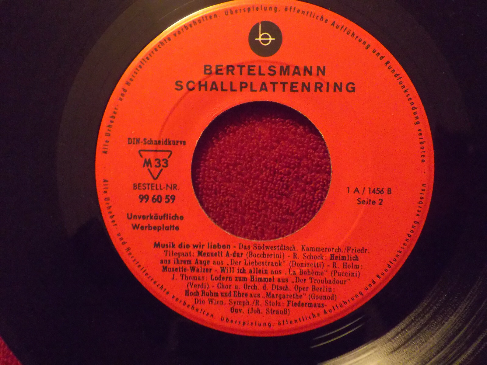 V.A. – Musik die wir lieben Potpourri | Bertelsmann Records, 99 60 59, Bild 3