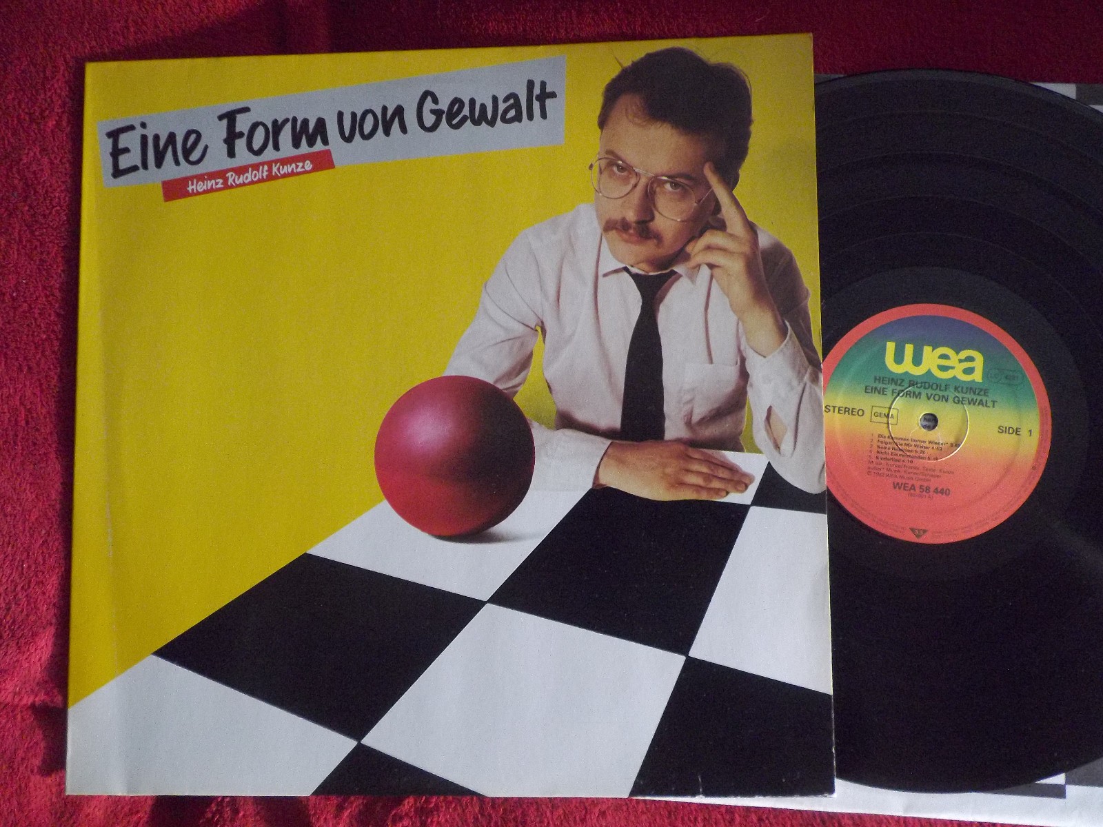 Heinz Rudolf Kunze – Eine Form von Gewalt (LP)