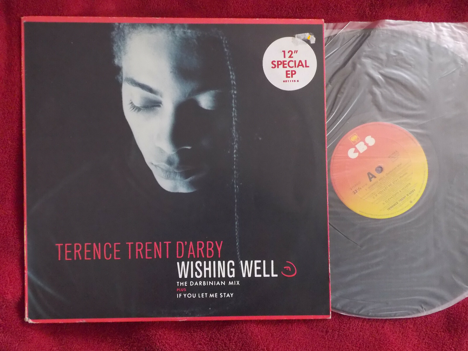 Terence Trent D’Arby – Wishing Well + 3 (CBS, 651115 6, US, 1987)