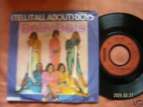 Dolly Dots – (Tell It All About) Boys / Jerry, Carrere Records 2044 149