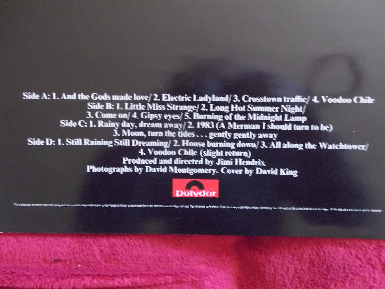 The Jimi Hendrix Experience – Electric Ladyland | Polydor D-LP, Bild 4