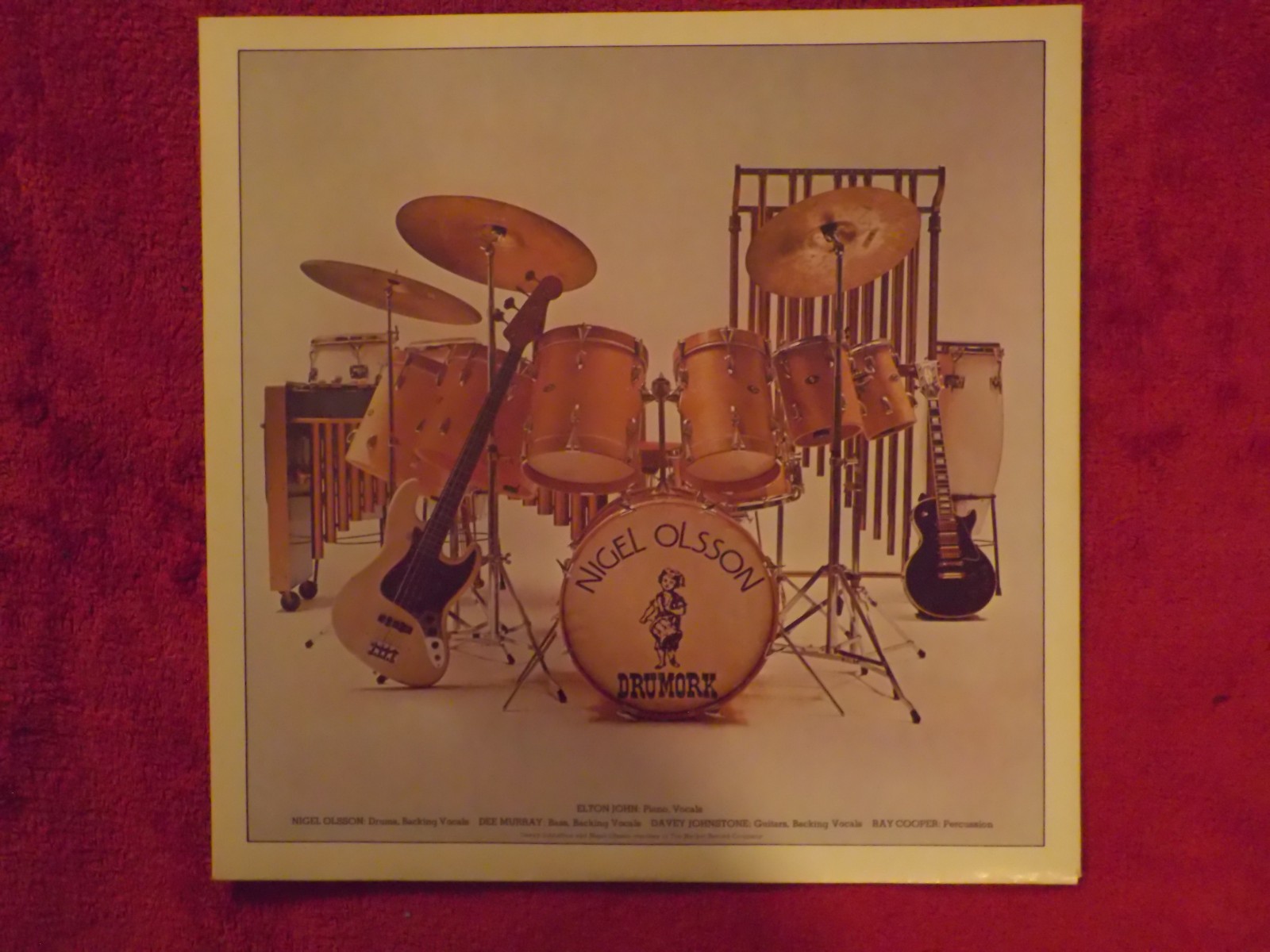Elton John – Here and there (LP, DJM Records, 1976), Bild 2
