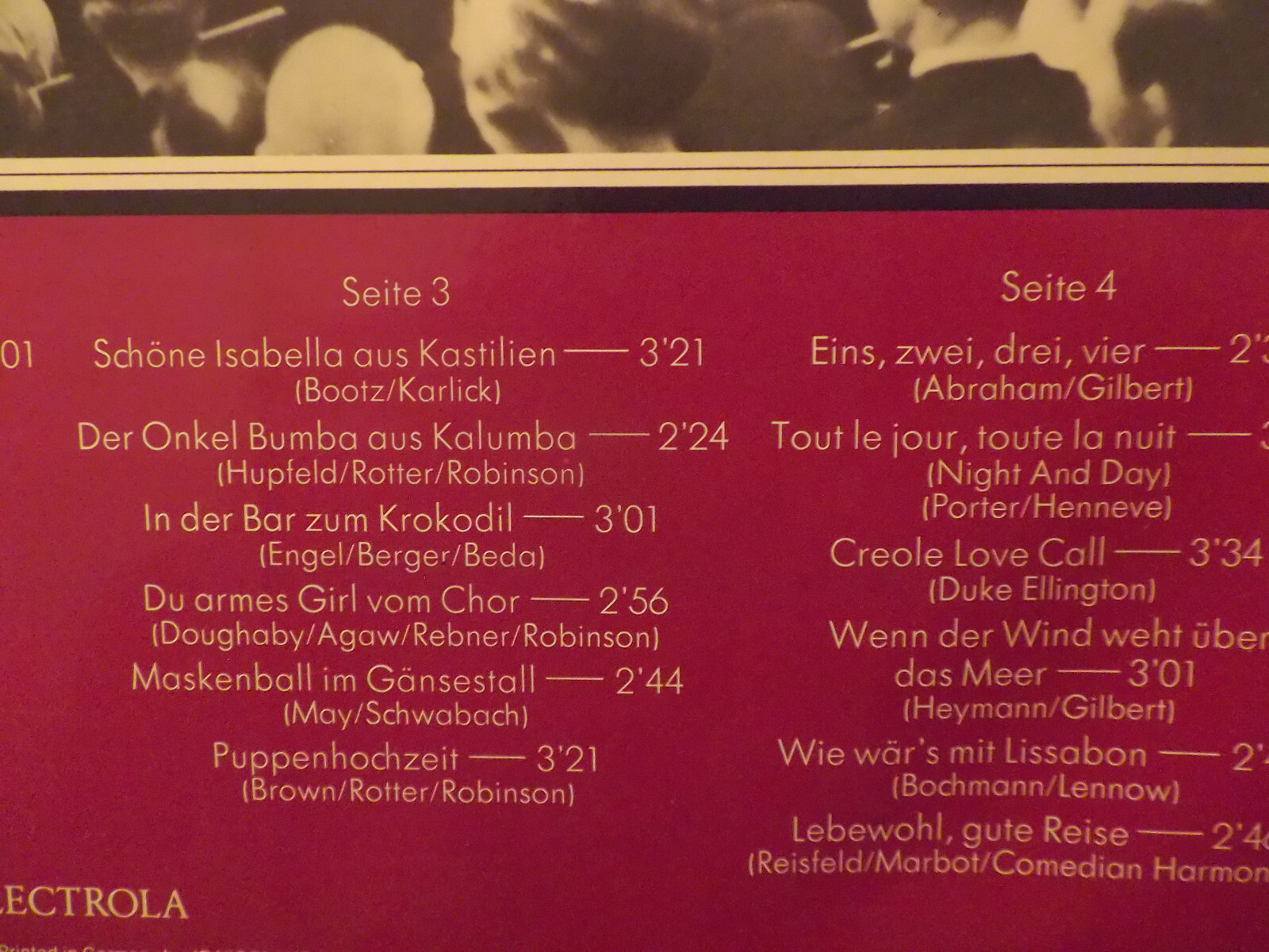 Comedian Harmonists – same | Doppel-LP, Bild 5