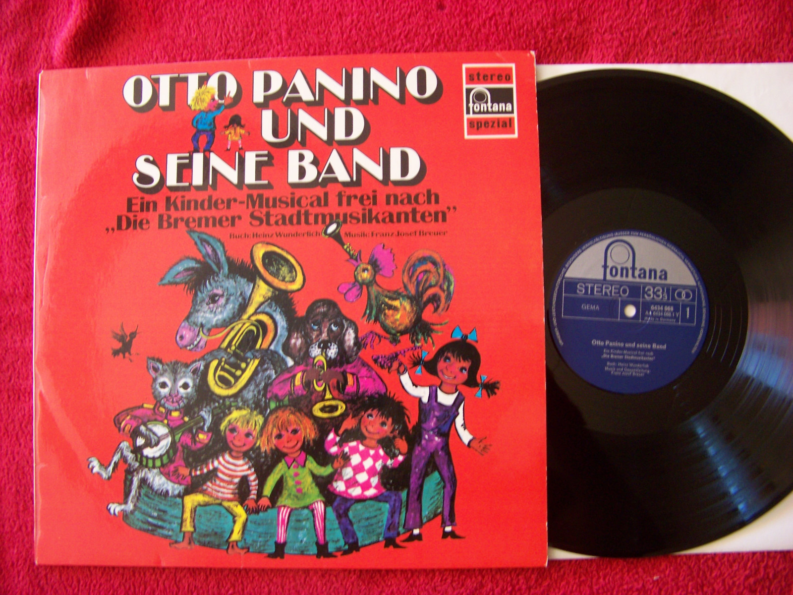 Otto Panino und seine Band – Kinder-Musical | Fontana 6434 688