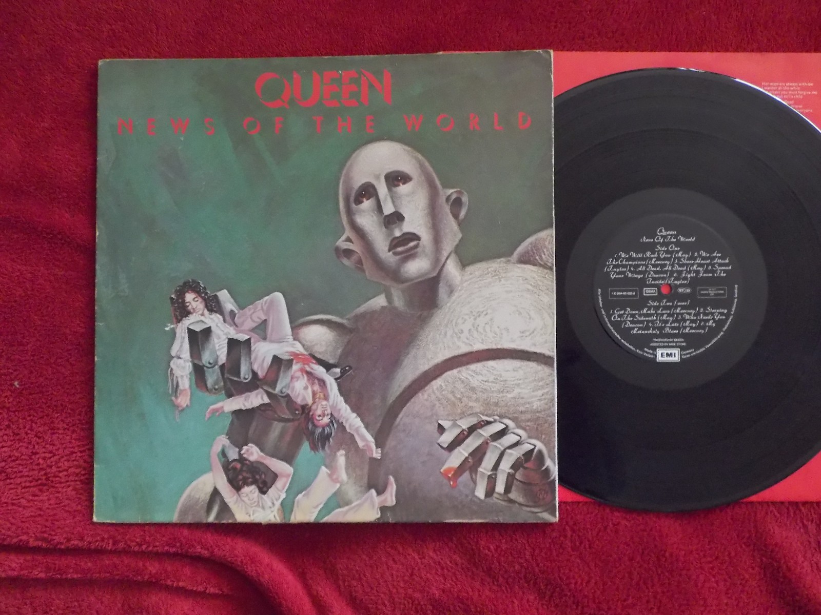 Queen – News of the World | EMI Records LP, Deutschland, 197?