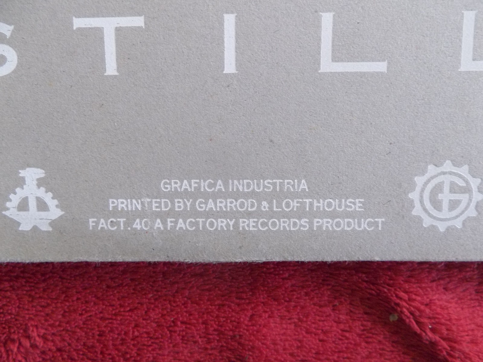 Joy Division – Still | UK Factory Records FACT 40, D-LP, Bild 7