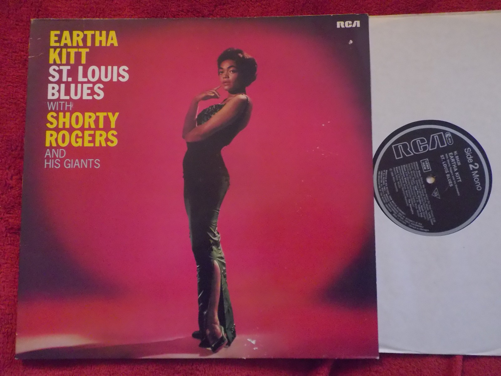 Eartha Kitt – St. Louis Blues (RCA Records, NL 89436)