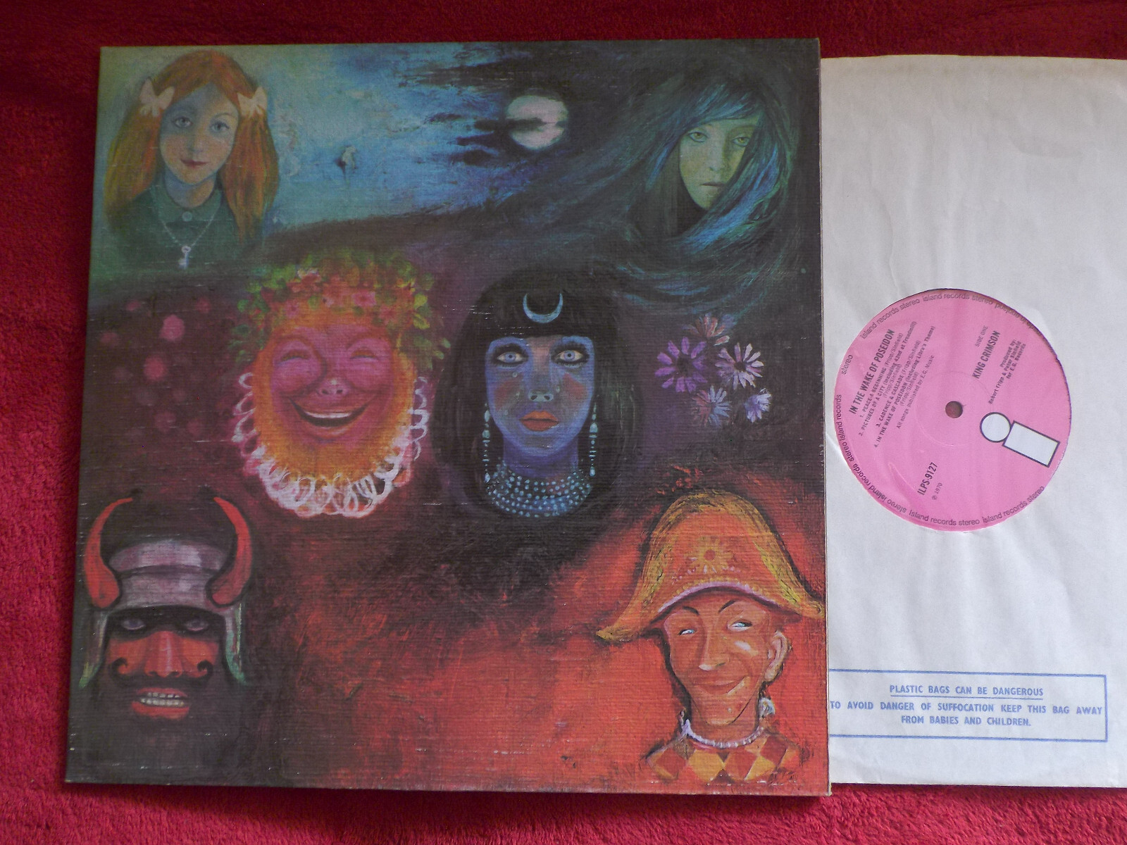 King Crimson – In the Wake of Poseidon | Island Records ILPS-9127, LP (1970)