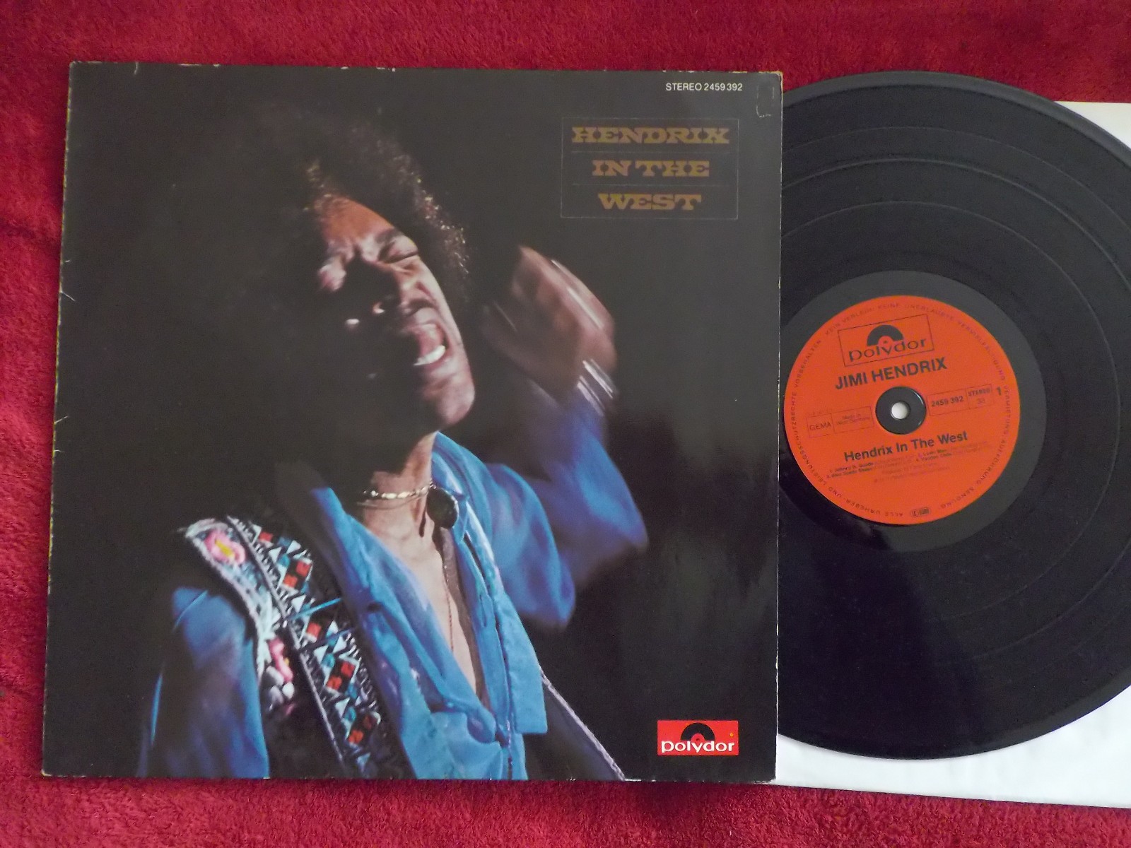 Jimi Hendrix – The Cry of Love (Polydor LP), Bild 3