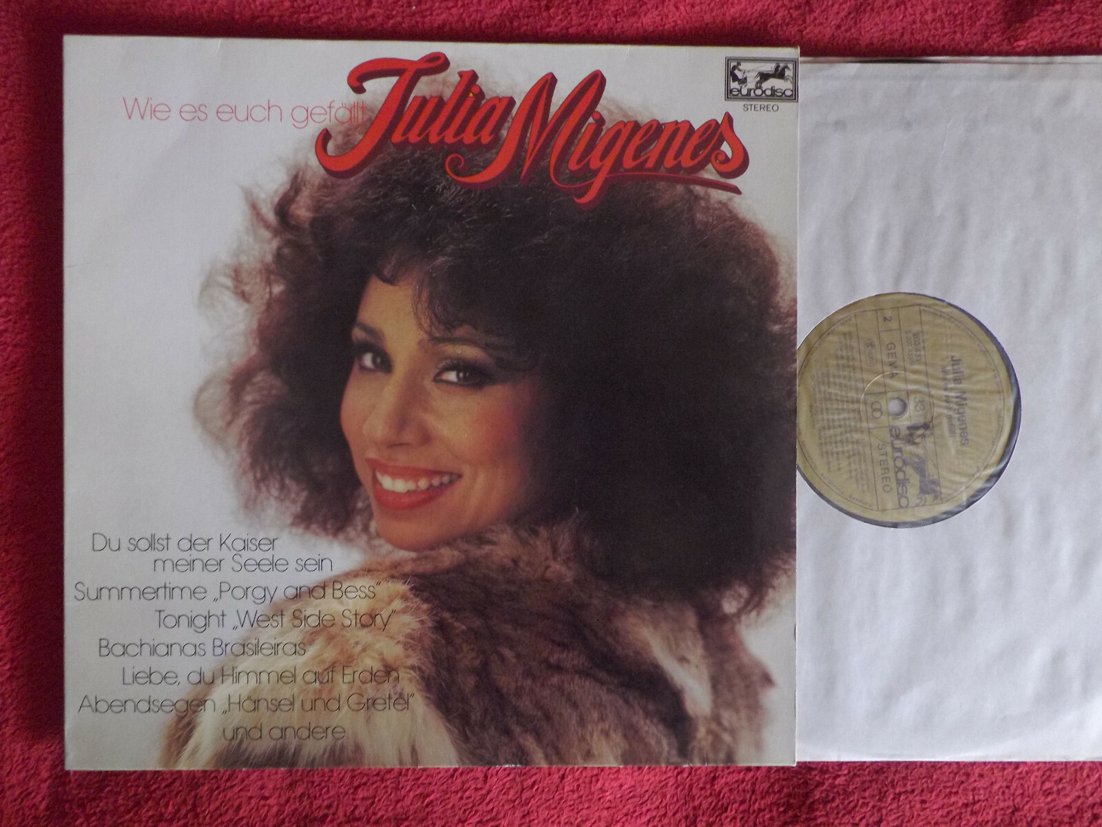 Julia Migenes – Wie es euch gefällt | Eurodisc Records LP