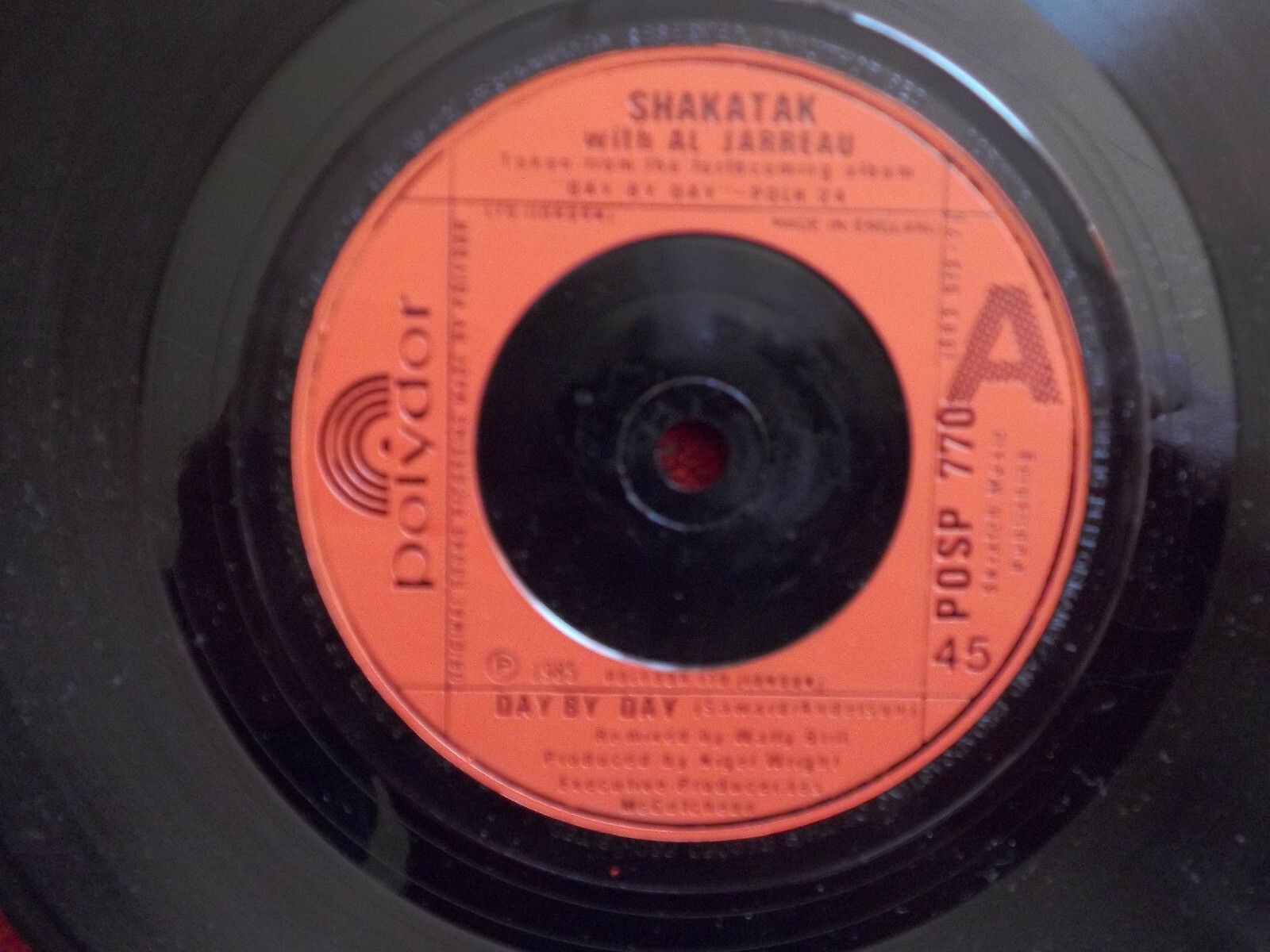 Shakatak – Day by day / Don´t push me | Polydor Records POSP 770, 1985