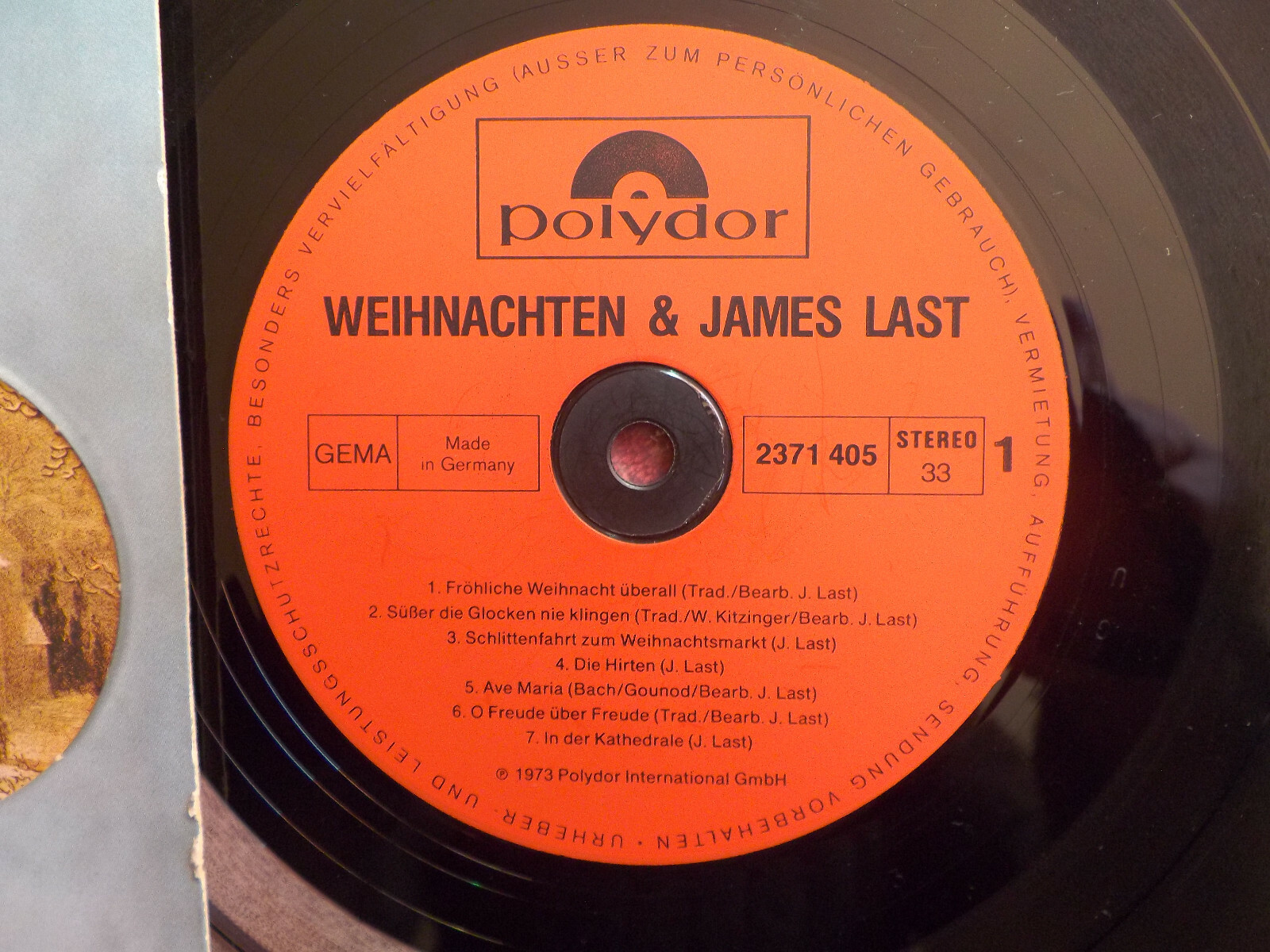 James Last – Weihnachten und James Last | Polydor LP, 1973, Bild 2