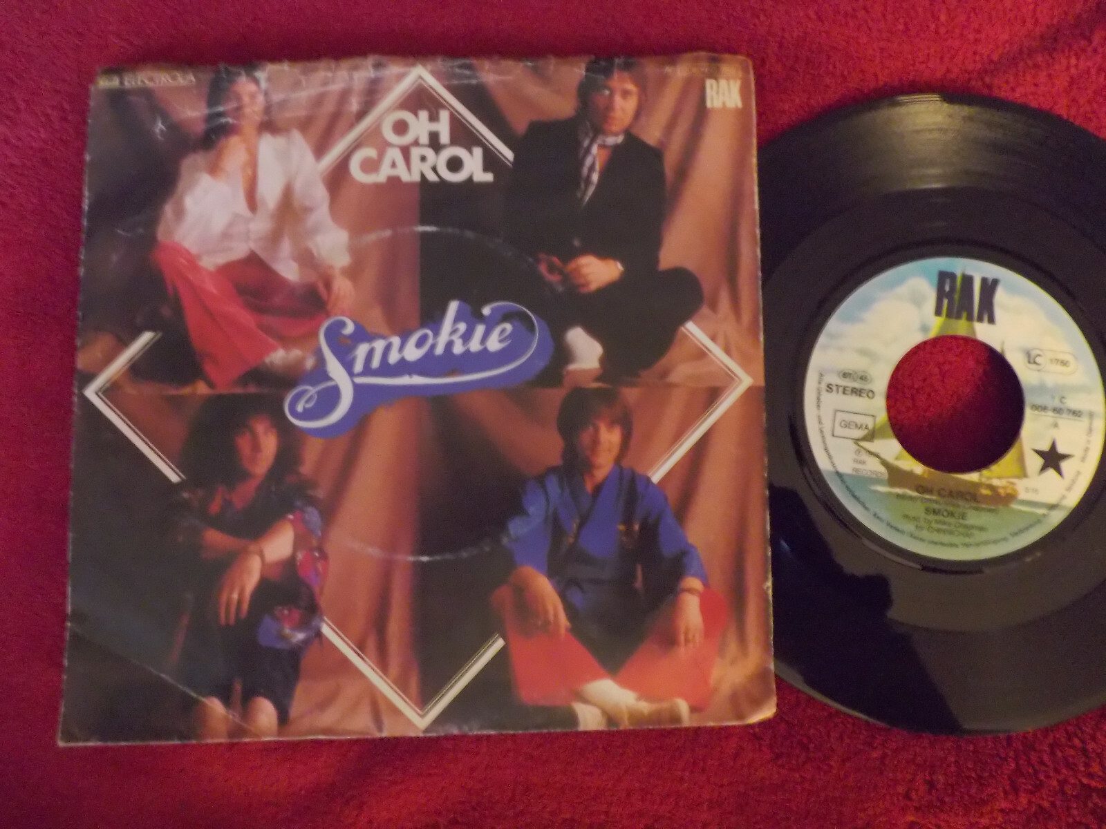 Smokie – Oh Carol / Will you love me (Single, 1978)