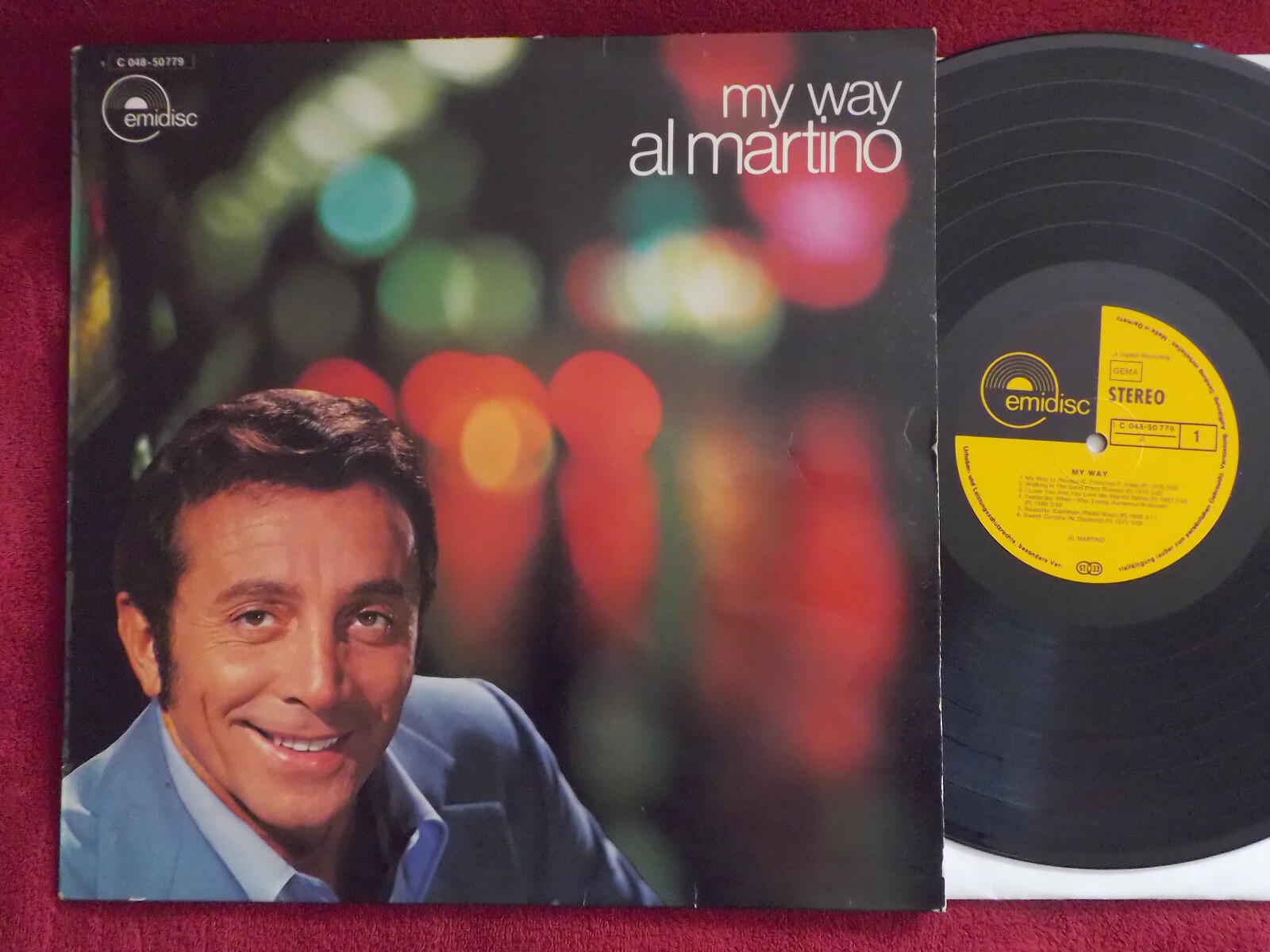 Al Martino – My Way | Emidisc Records, LP