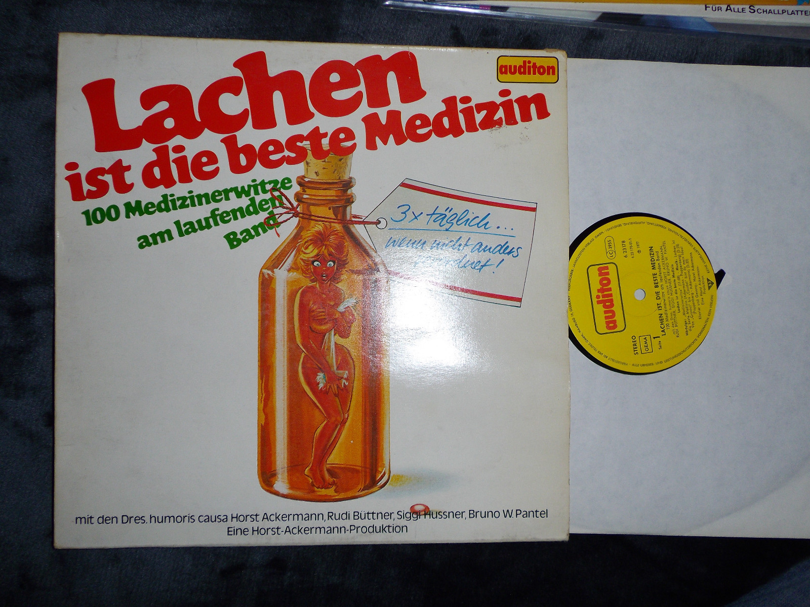 Various – Lachen ist die beste Medizin – LP