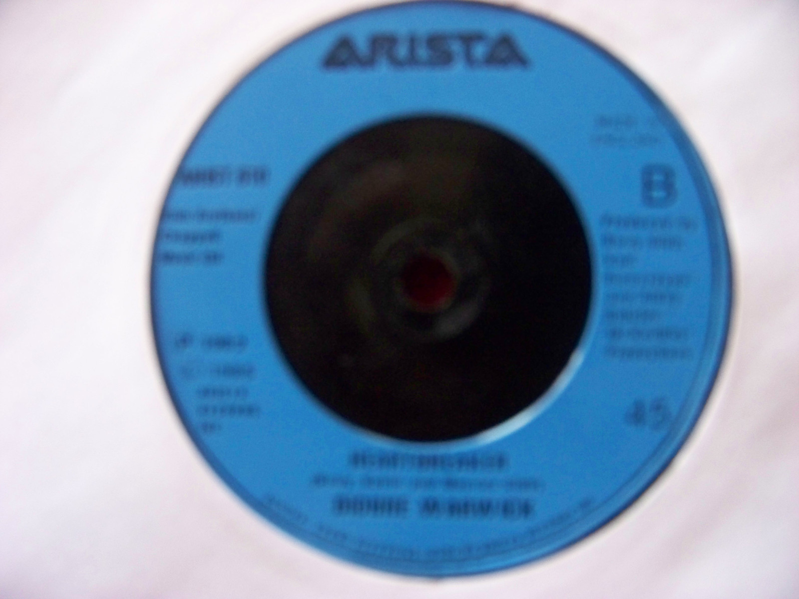 Dionne Warwick & Barry Manilow – Run to me / Heartbreaker (Arista Records), Bild 2