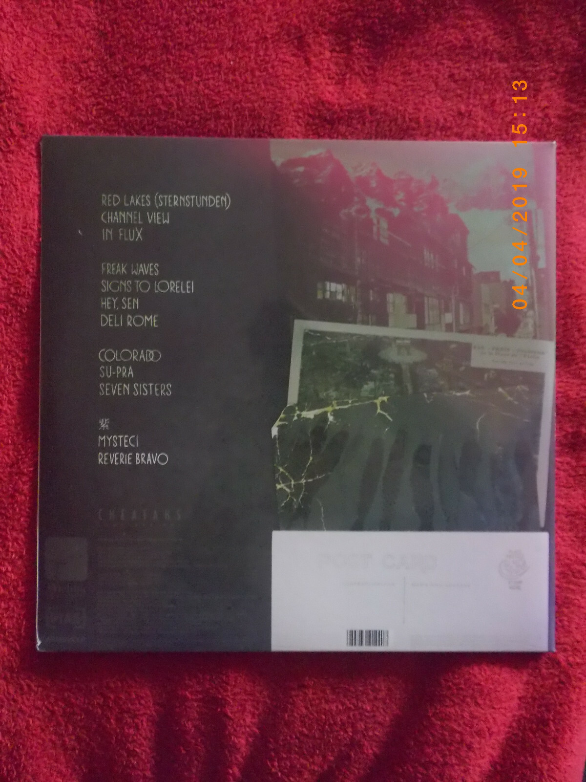 Cheatahs – Mythologies – Wichita Records WEBB 440 LP – D-LP, 140 g Vinyl, Bild 3