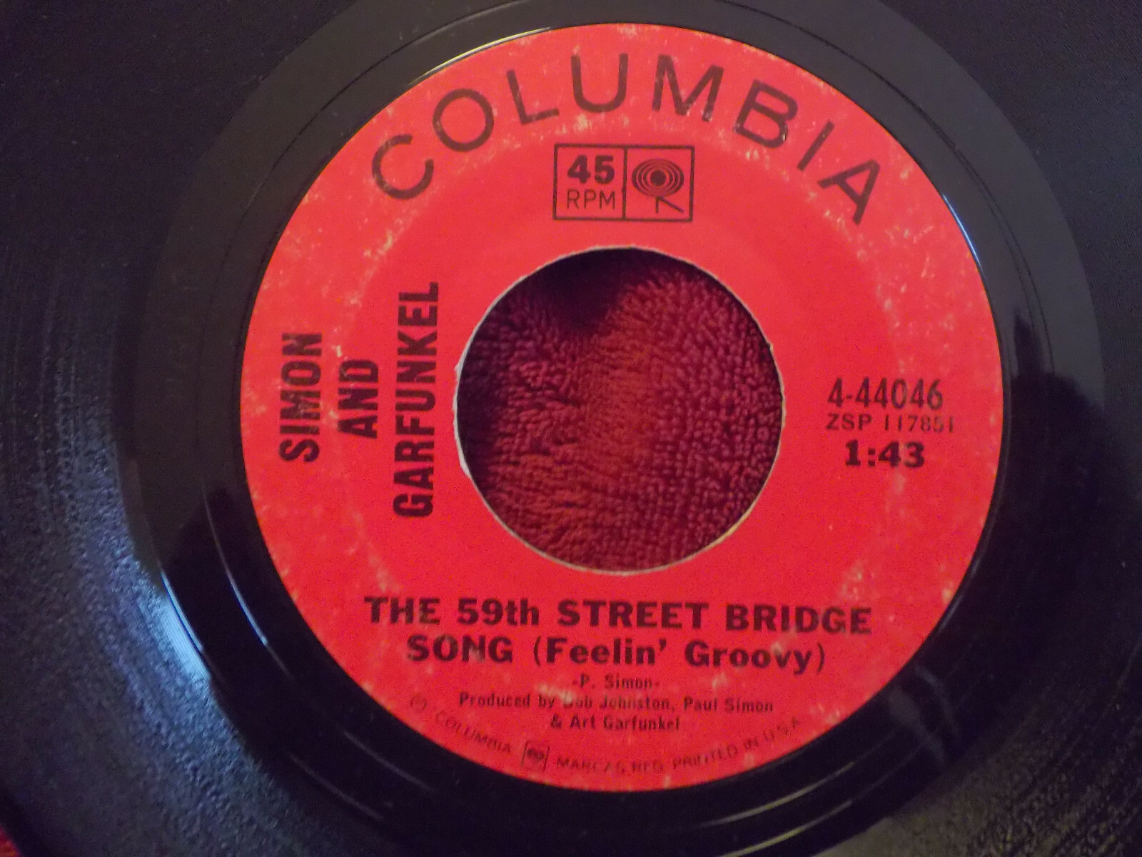 Simon & Garfunkel – The 59th Street Bridge Song / At the Zoo (US-Single)